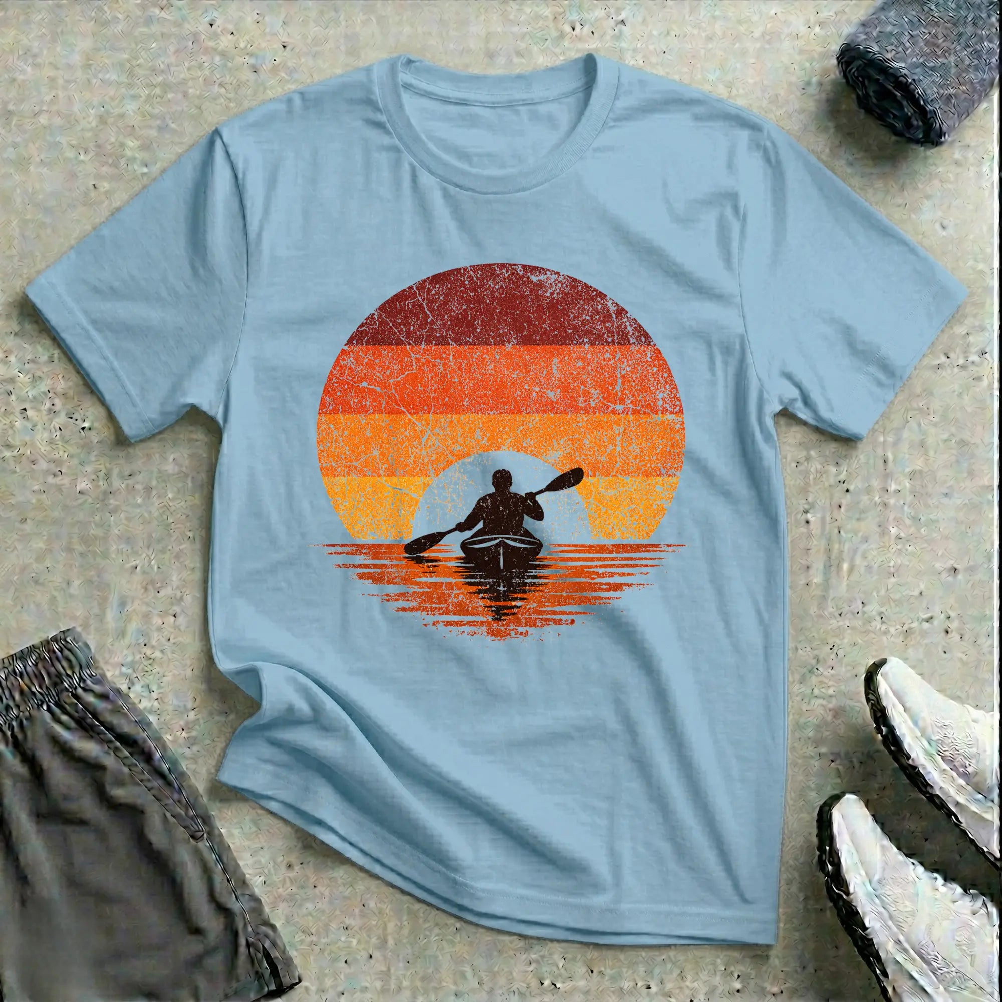 Retro Fade Relaxed T-Shirt Printify