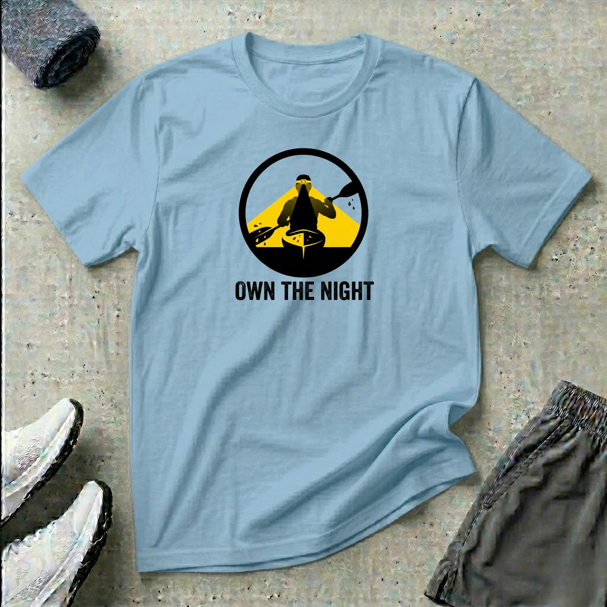 Own The Night. Kayak T-Shirt Printify