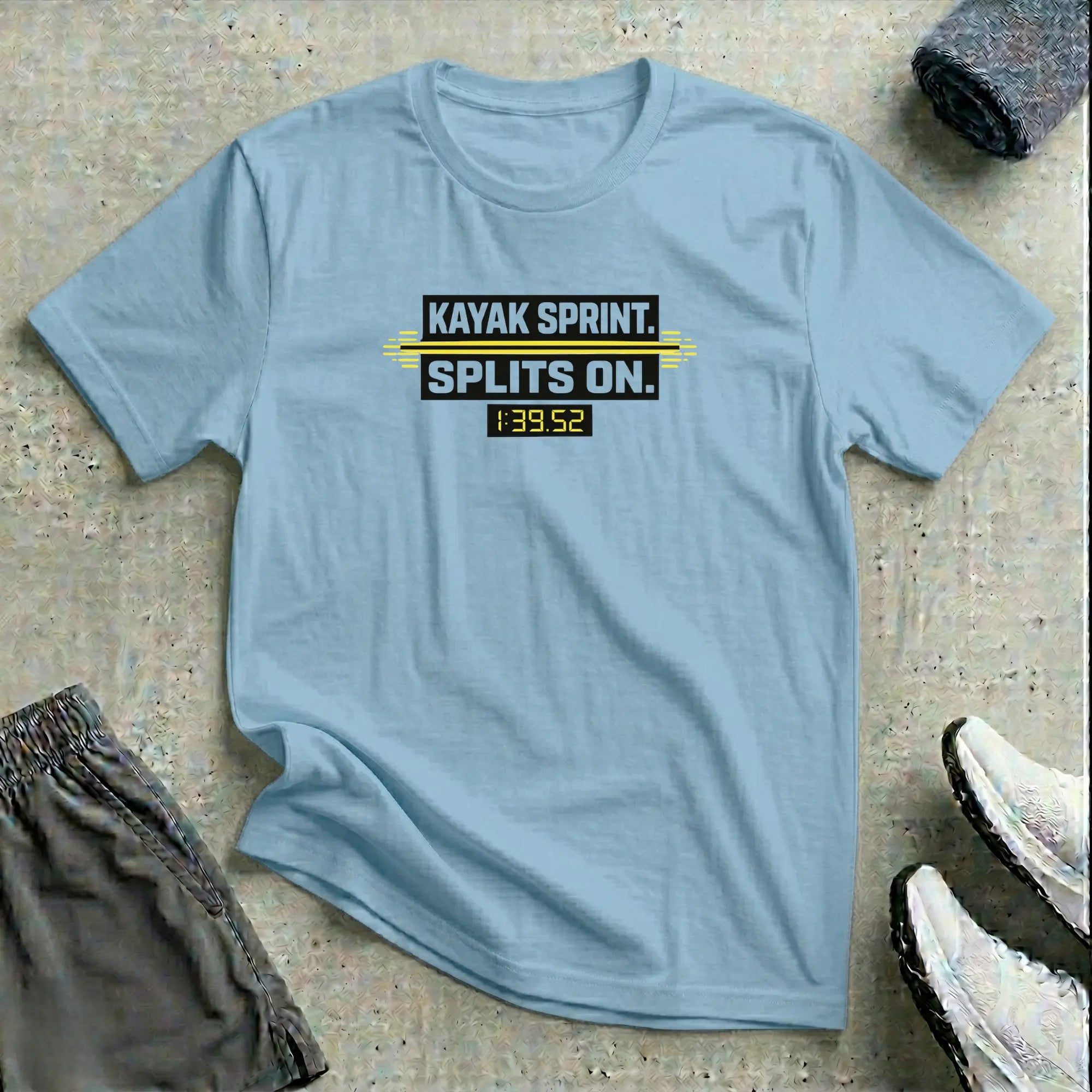 Kayak Sprint - Splits On. T-Shirt Printify