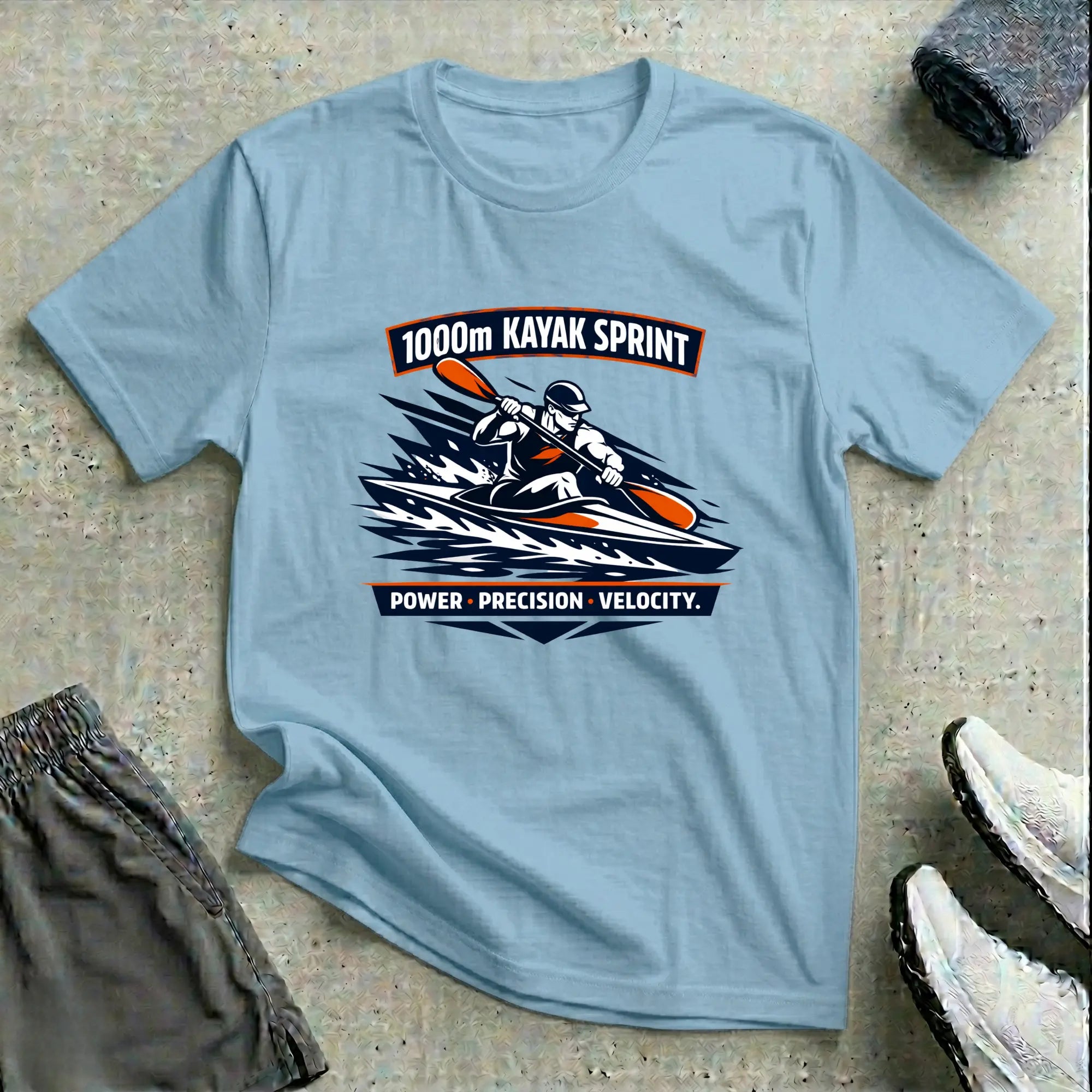 1000m Kayak Sprint T-Shirt Printify