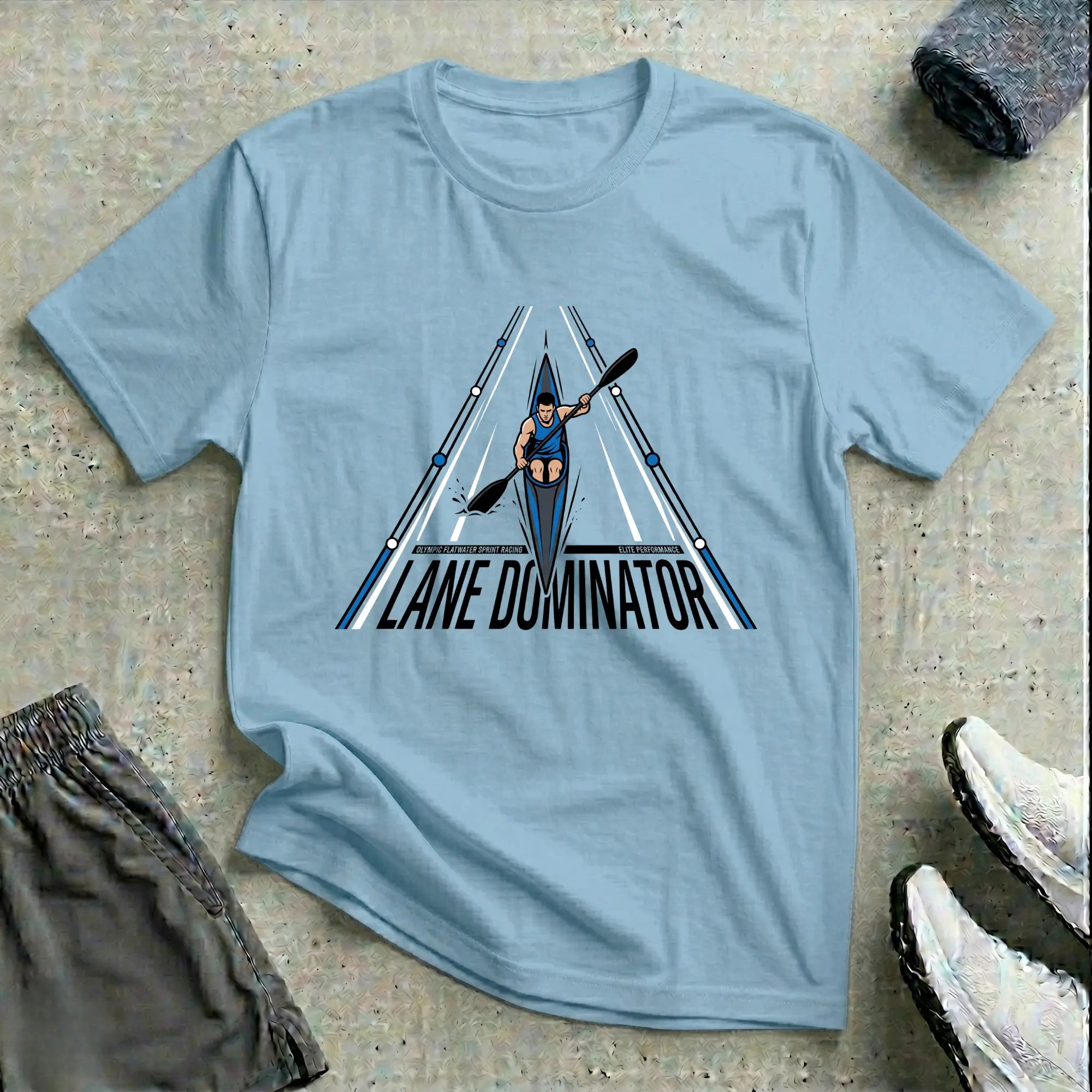 Lane Dominator - Racing T-Shirt Printify