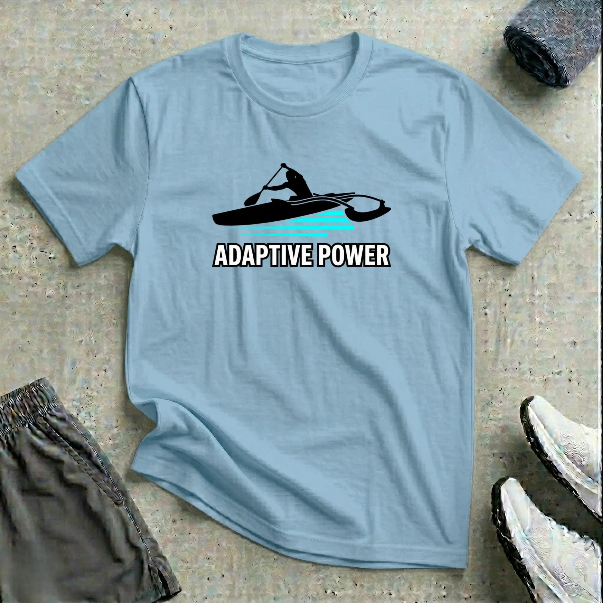 Adaptive Power. Va'a Paracanoe T-Shirt Printify