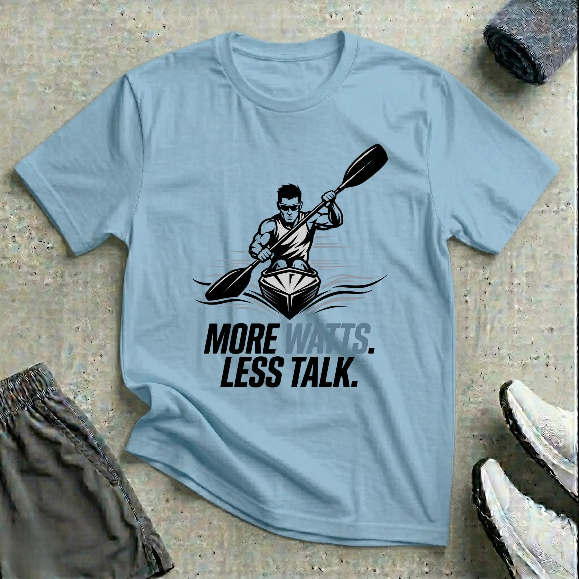 More watts - Less Talk. Racing T-Shirt Printify