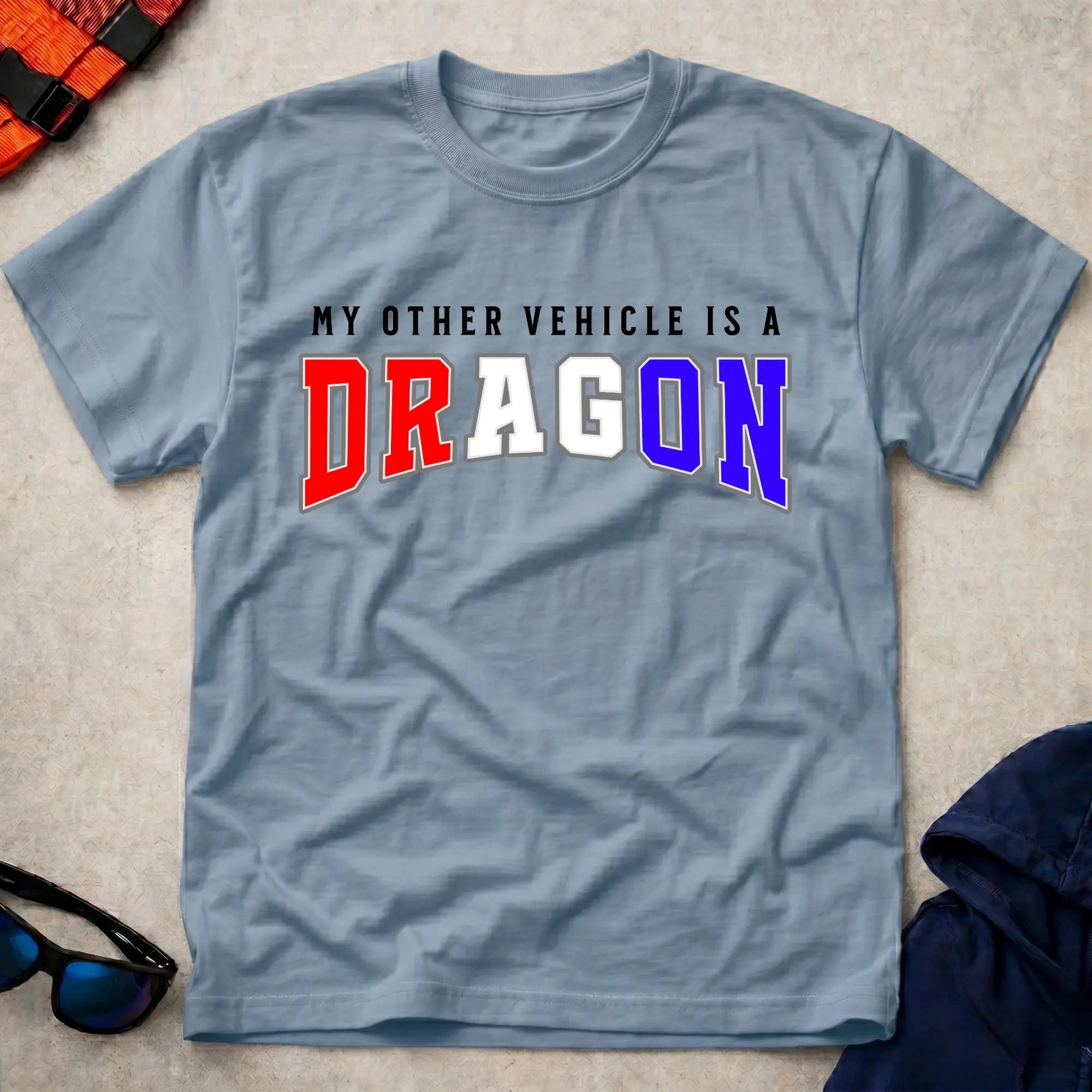 Light Blue Dragon Boat Paddler tee — dragon boat racing crew gift — Vector Paddle