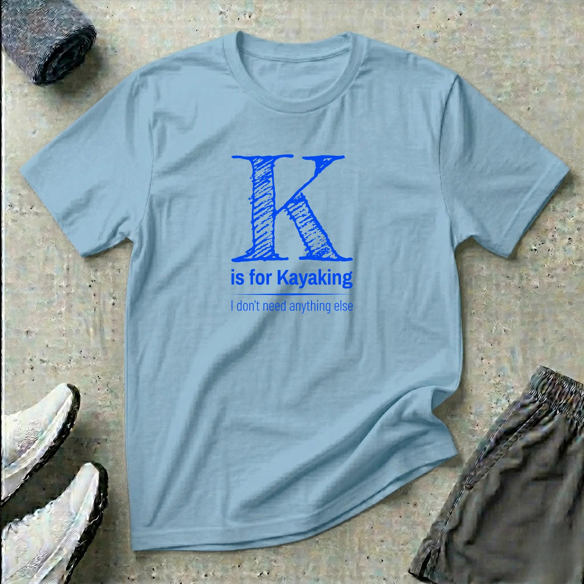 K is for Kayaking. Kayak T-Shirt Printify