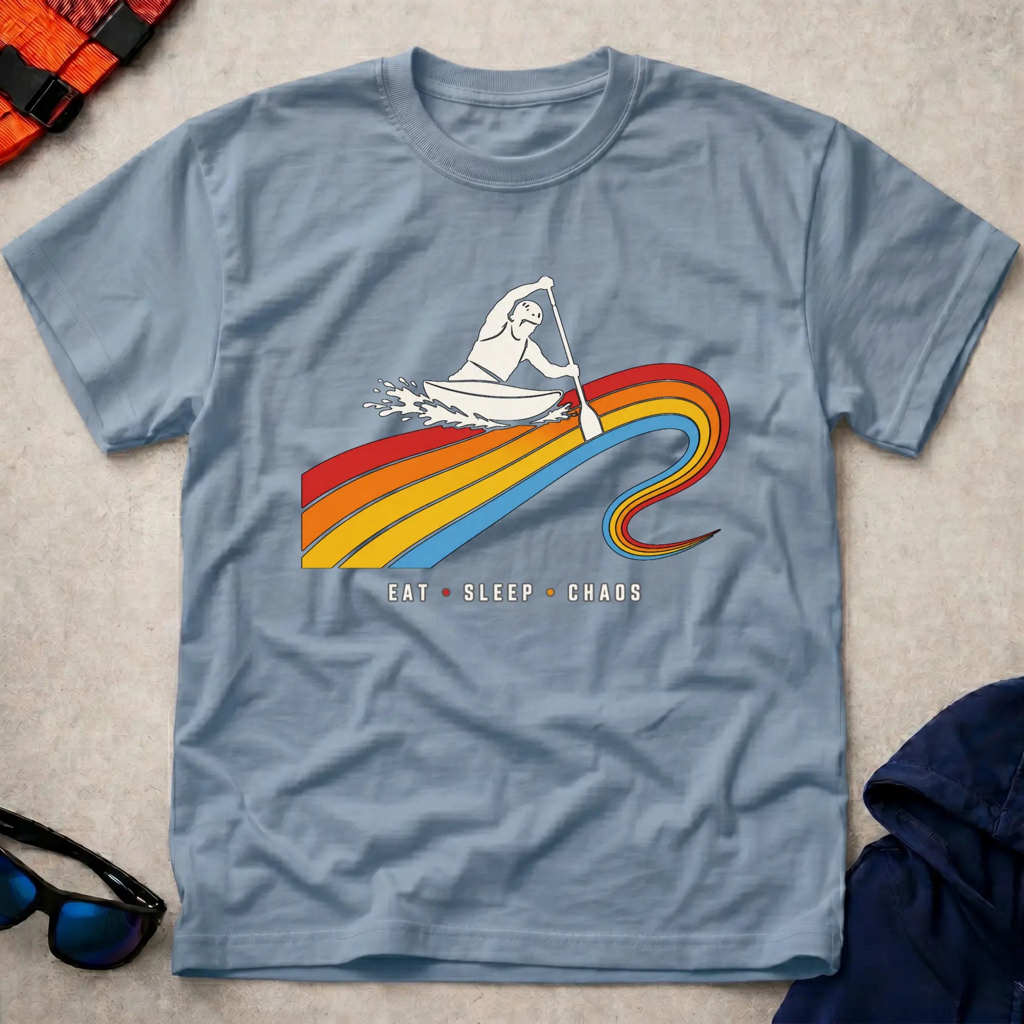 Eat Sleep Canoe Chaos T-Shirt 