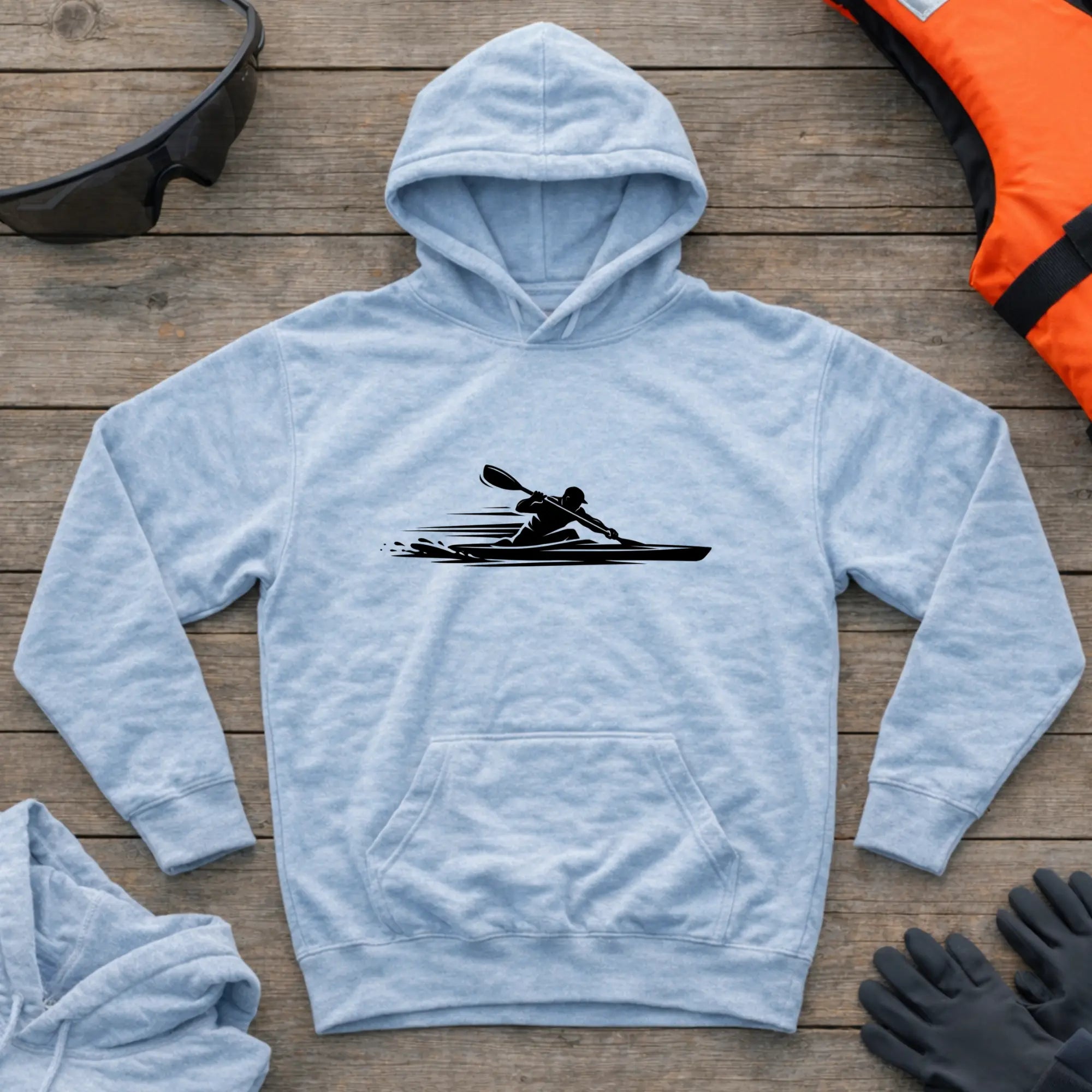Hoodie - "K1 Kayak Sprint" Printify