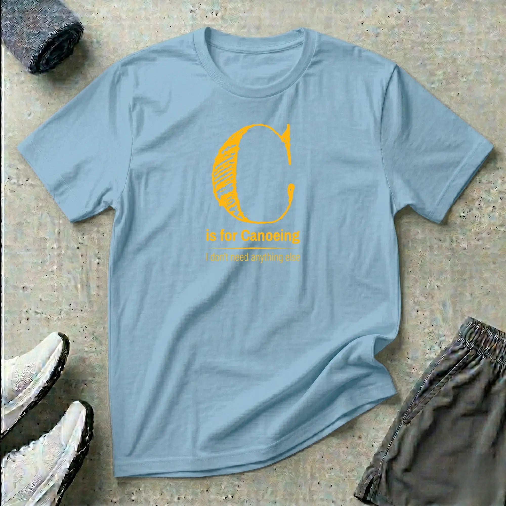 C is for Canoeing. Canoe T-Shirt Printify