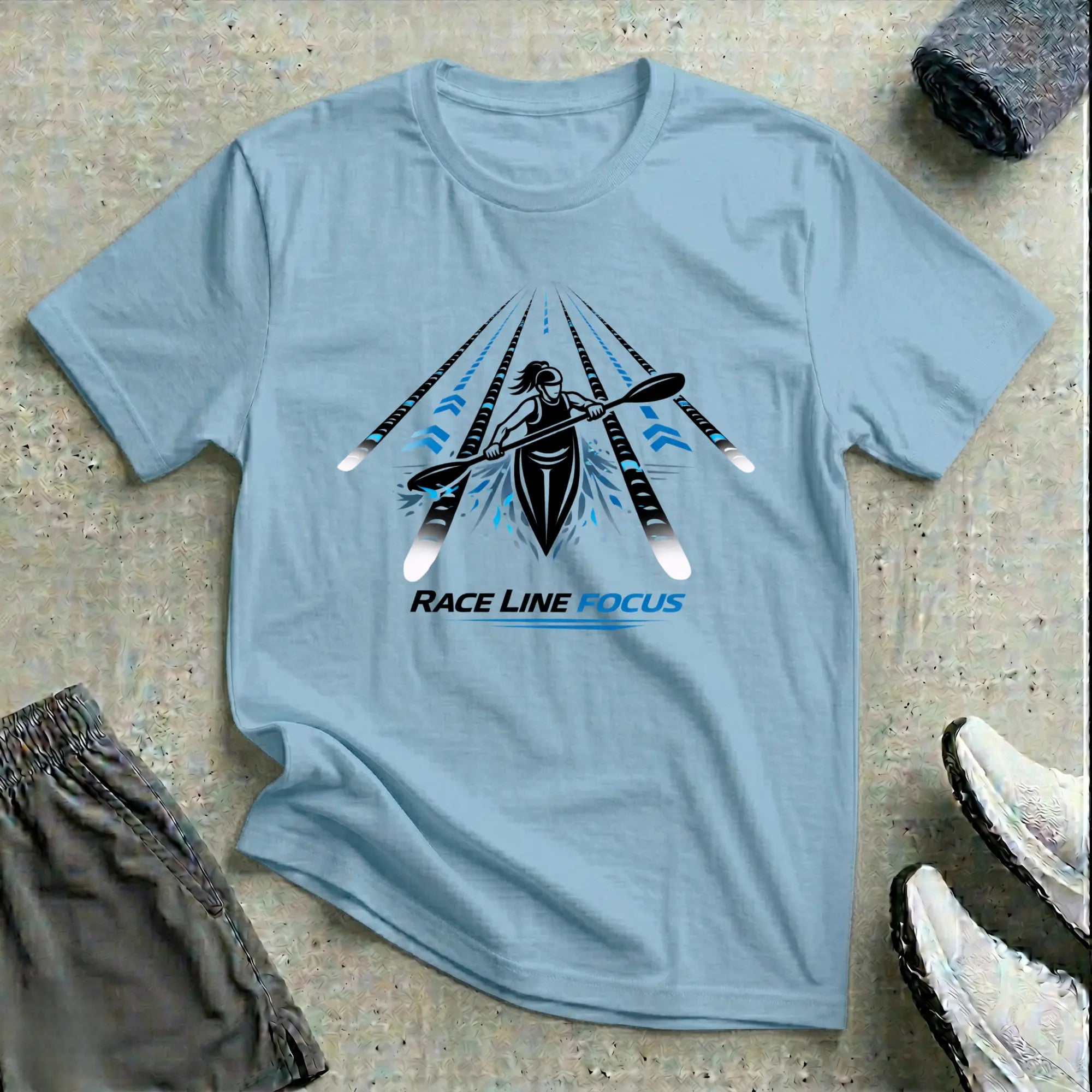 Race Line Focus - Racing T-Shirt Printify