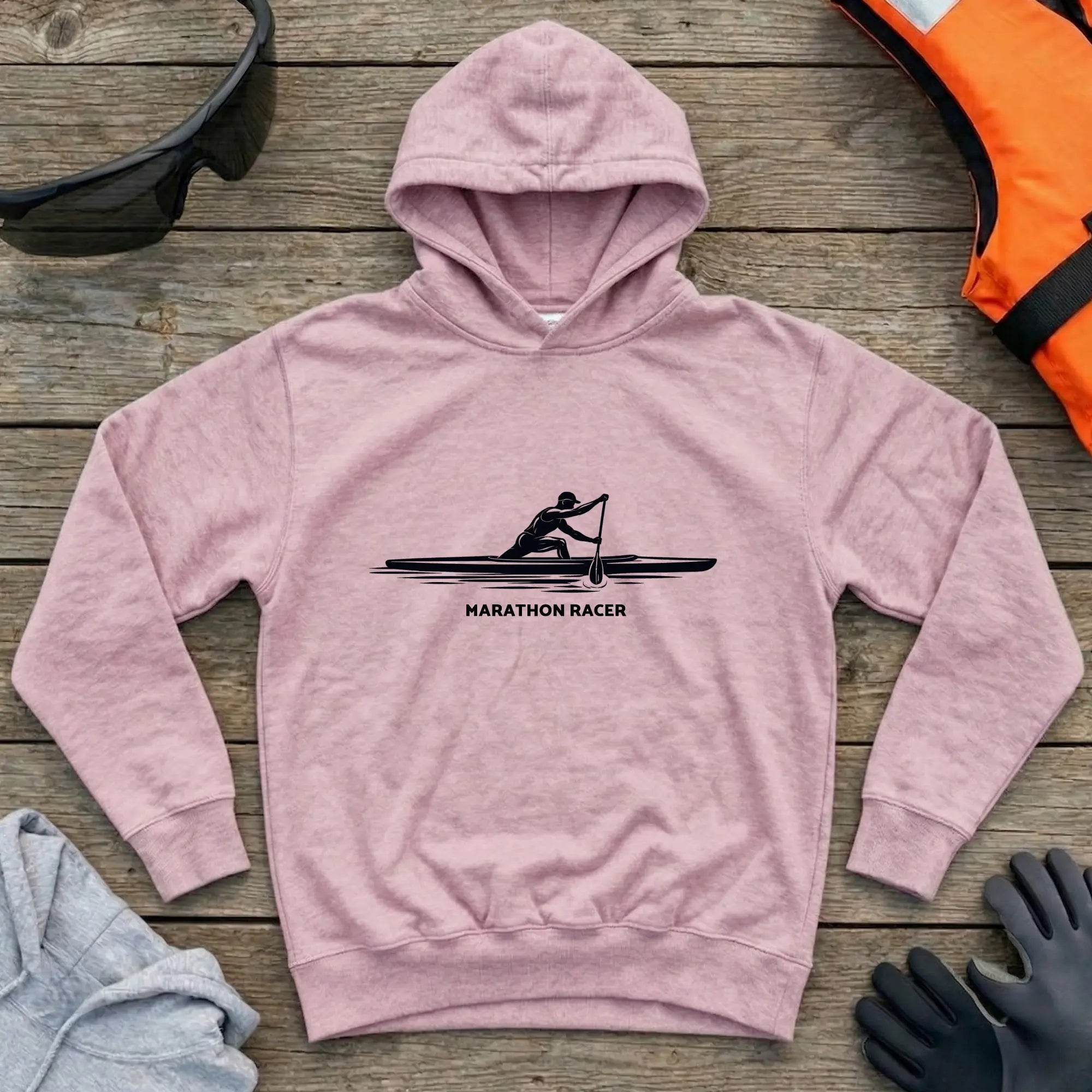 Hoodie - "Marathon Racer" | Canoe C1 Printify