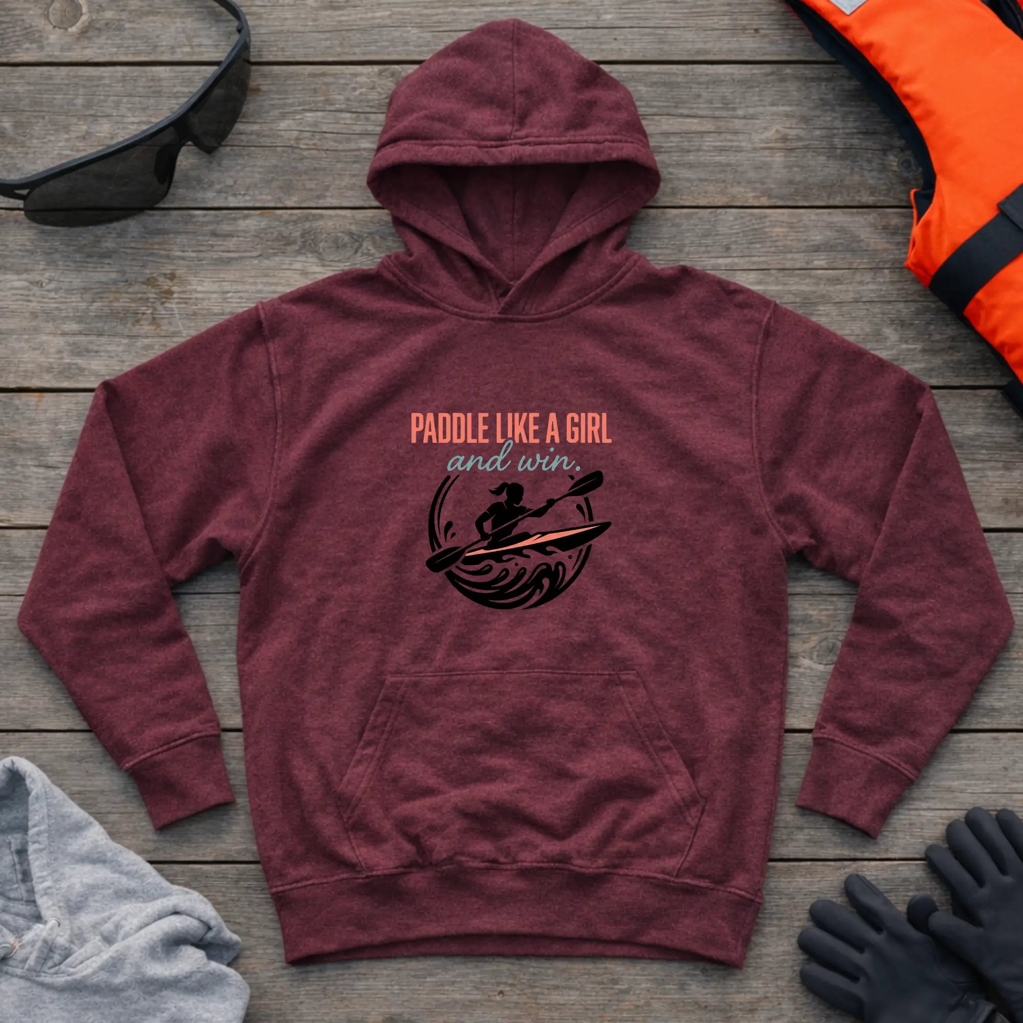Endure Like A Girl Hoodie Printify