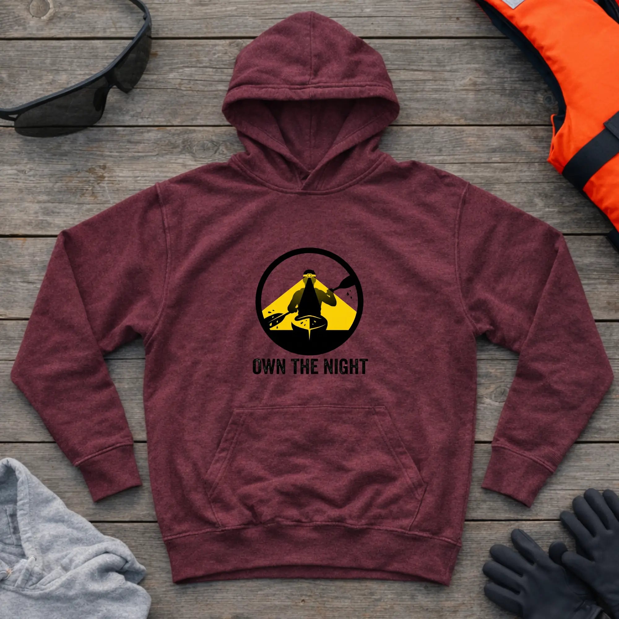 Hoodie - "Own The Night" | Kayak Printify