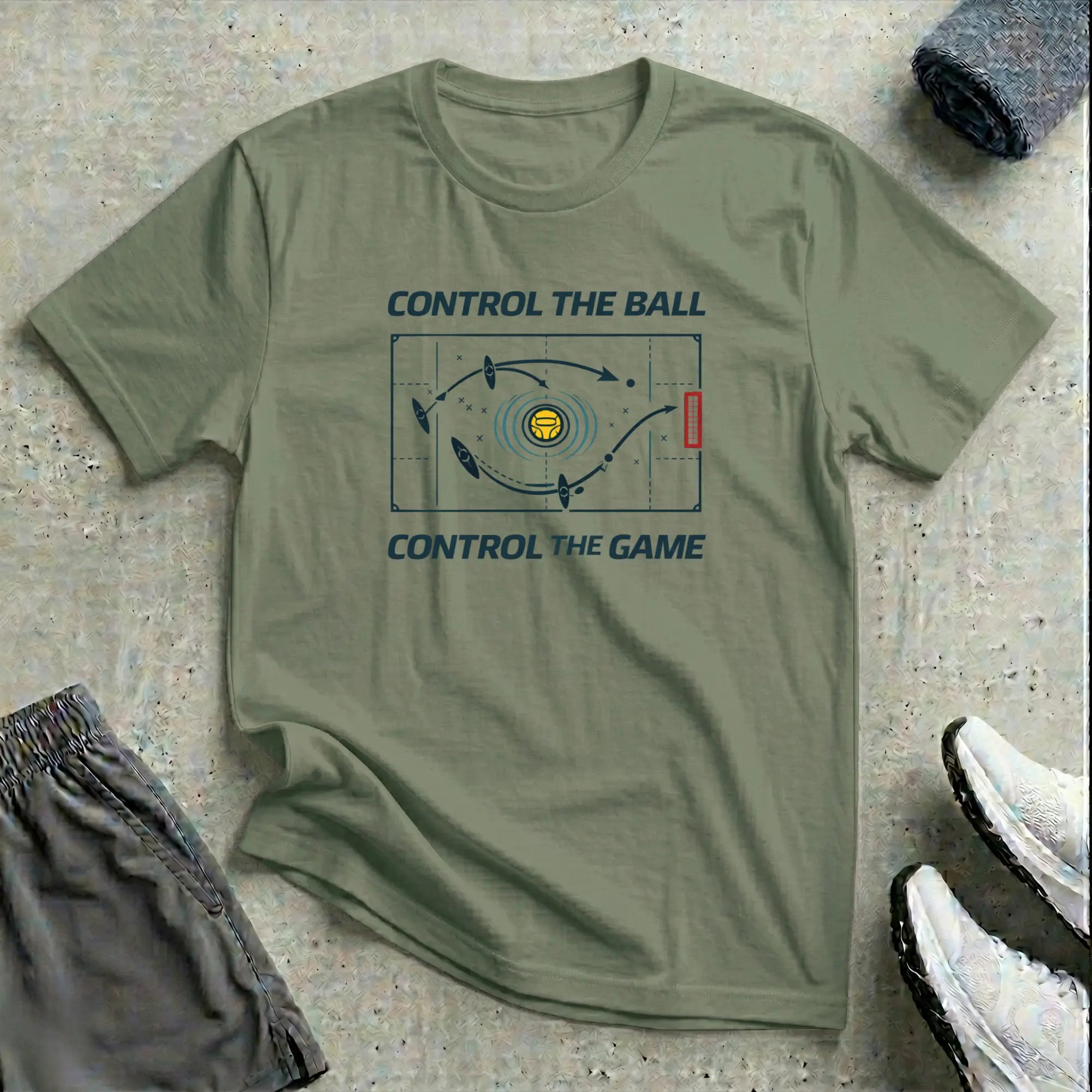 Control the Ball. Control the Game. Canoe Polo T-Shirt Printify