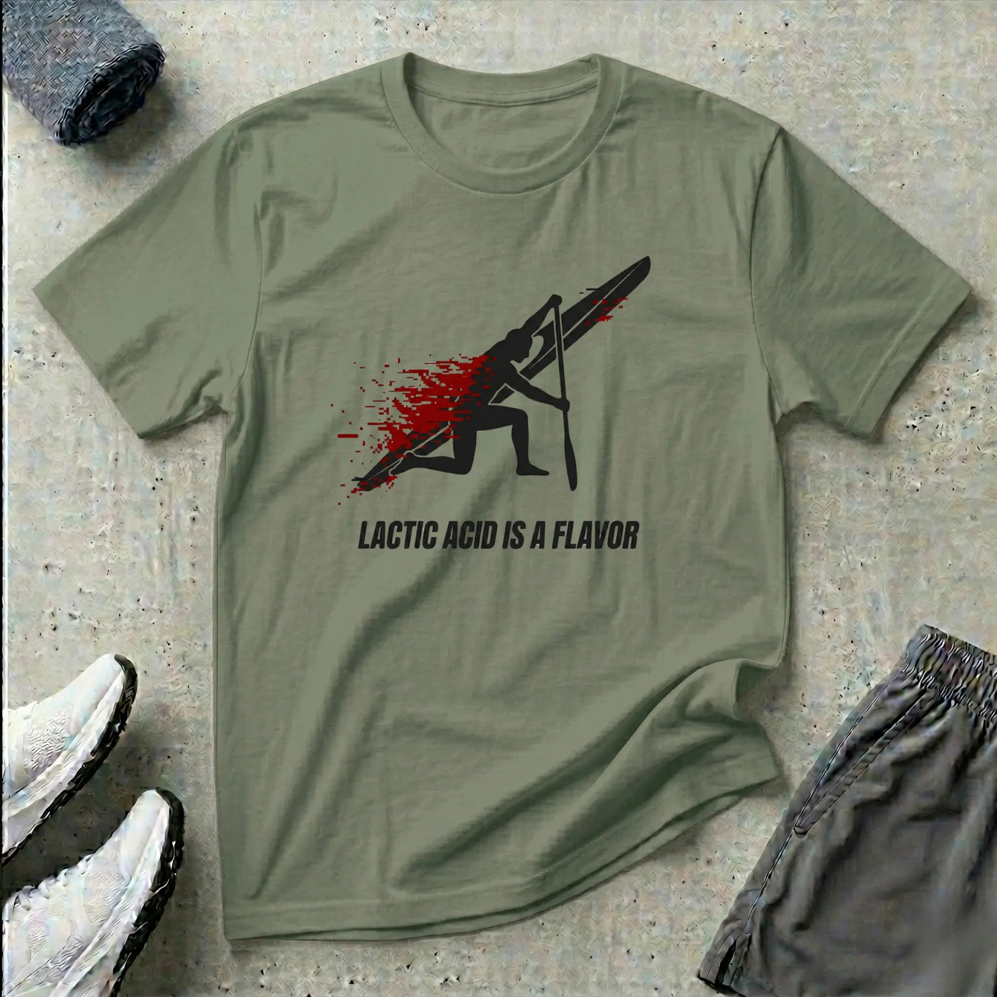 Lactic Acid Is A Flavor. Canoe T-Shirt Printify