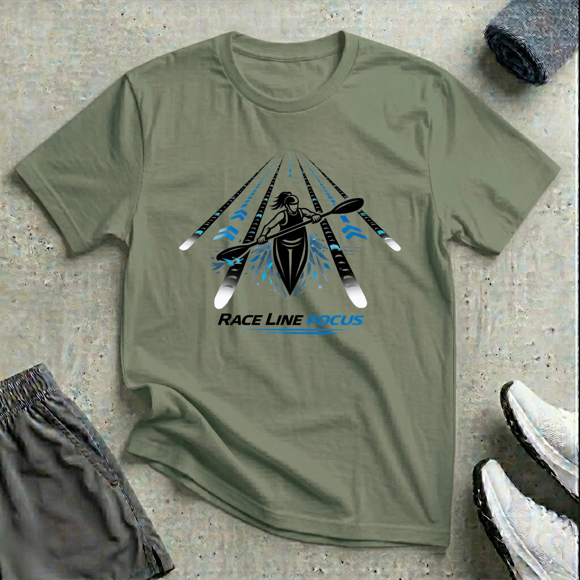 Race Line Focus - Racing T-Shirt Printify