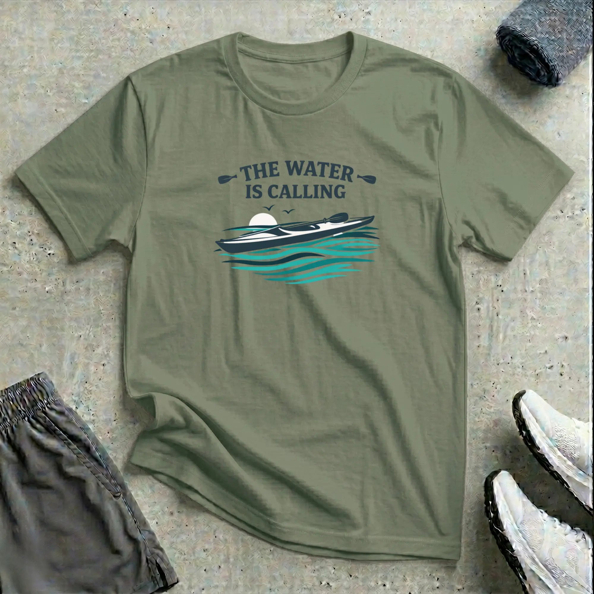 The Water Is Calling T-Shirt - LH Printify