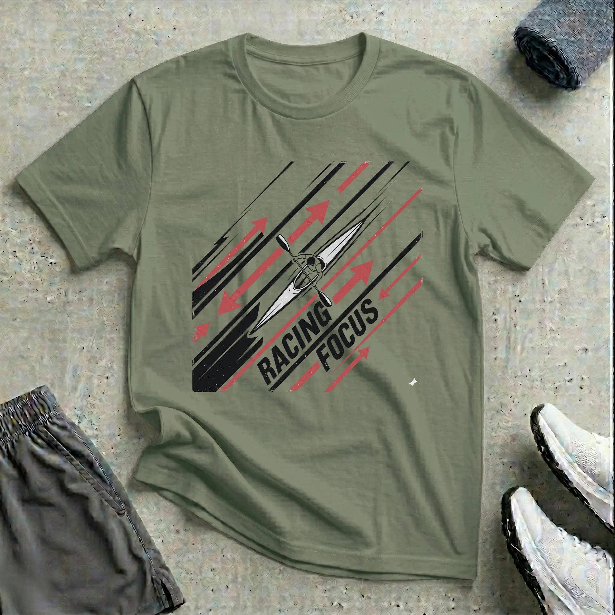 Racing Focus - T-Shirt Printify