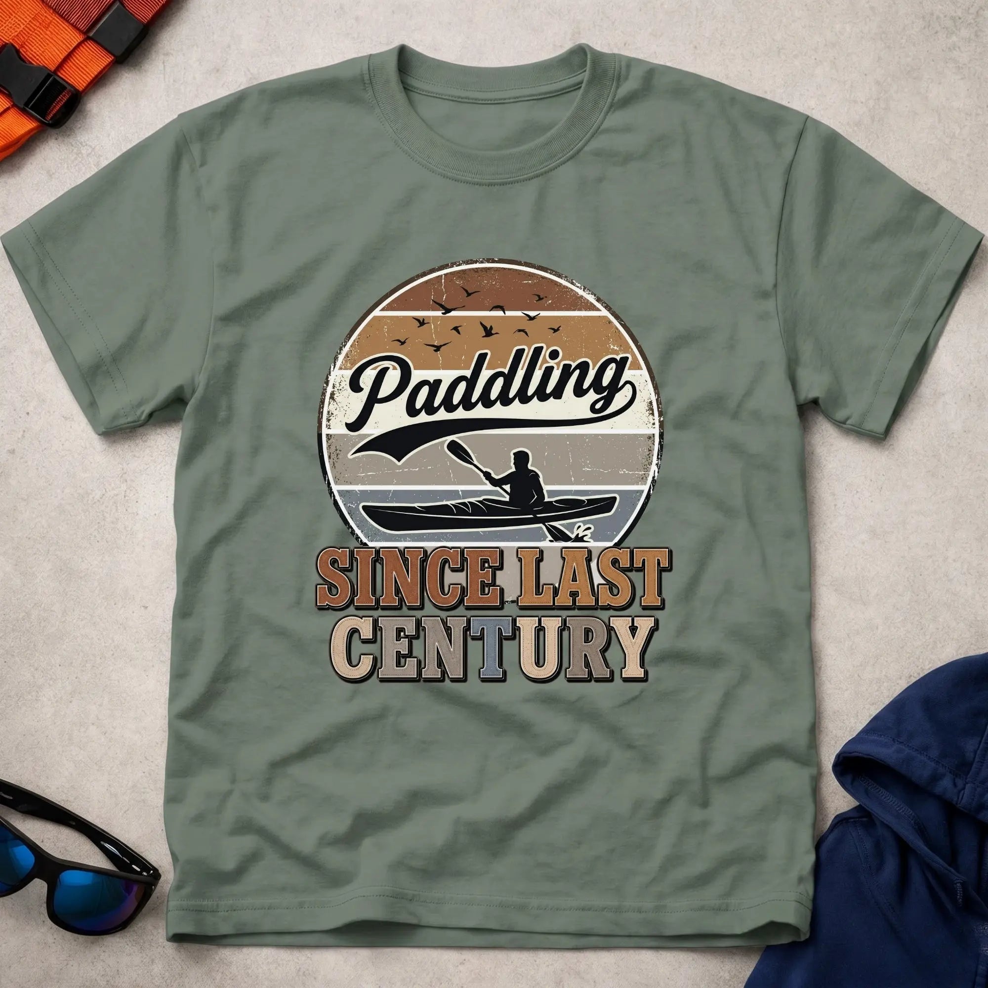 Paddling Since Last Century T-shirt
