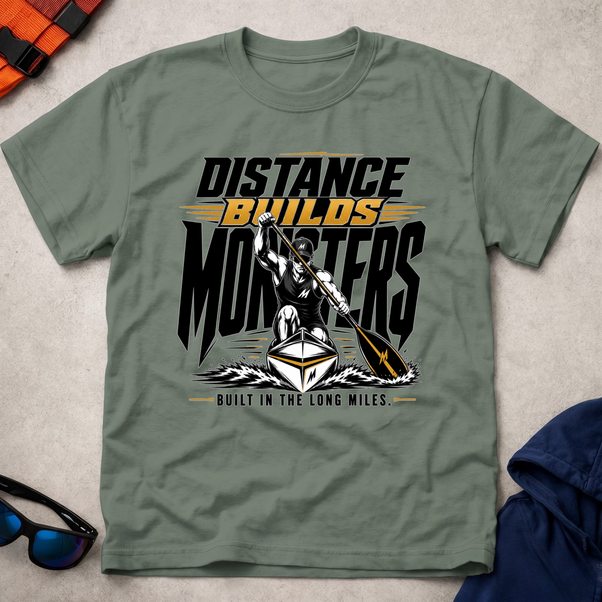 Endure Distance Builds Monsters Tee 