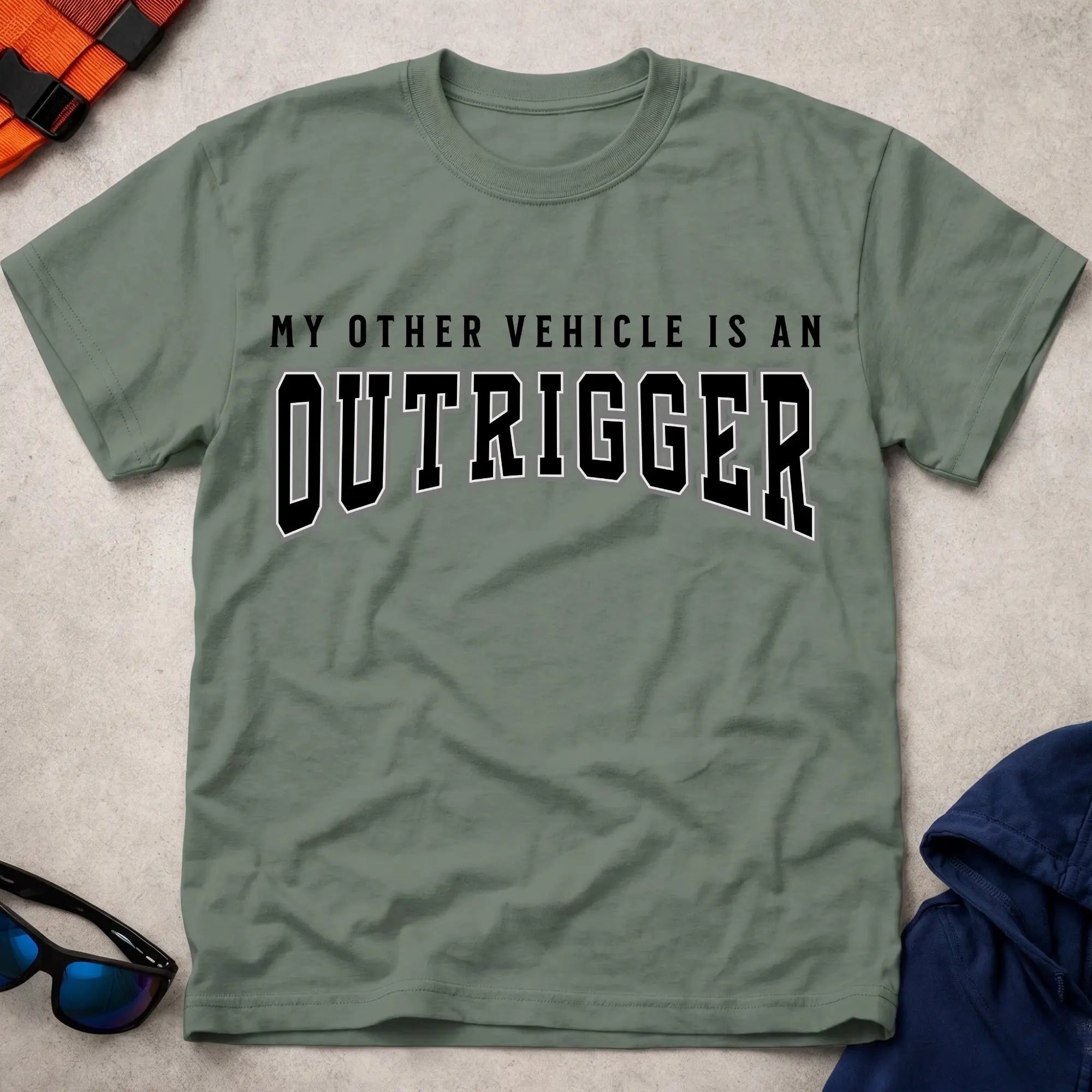 My Other Vehicle Is An Outrigger Tee