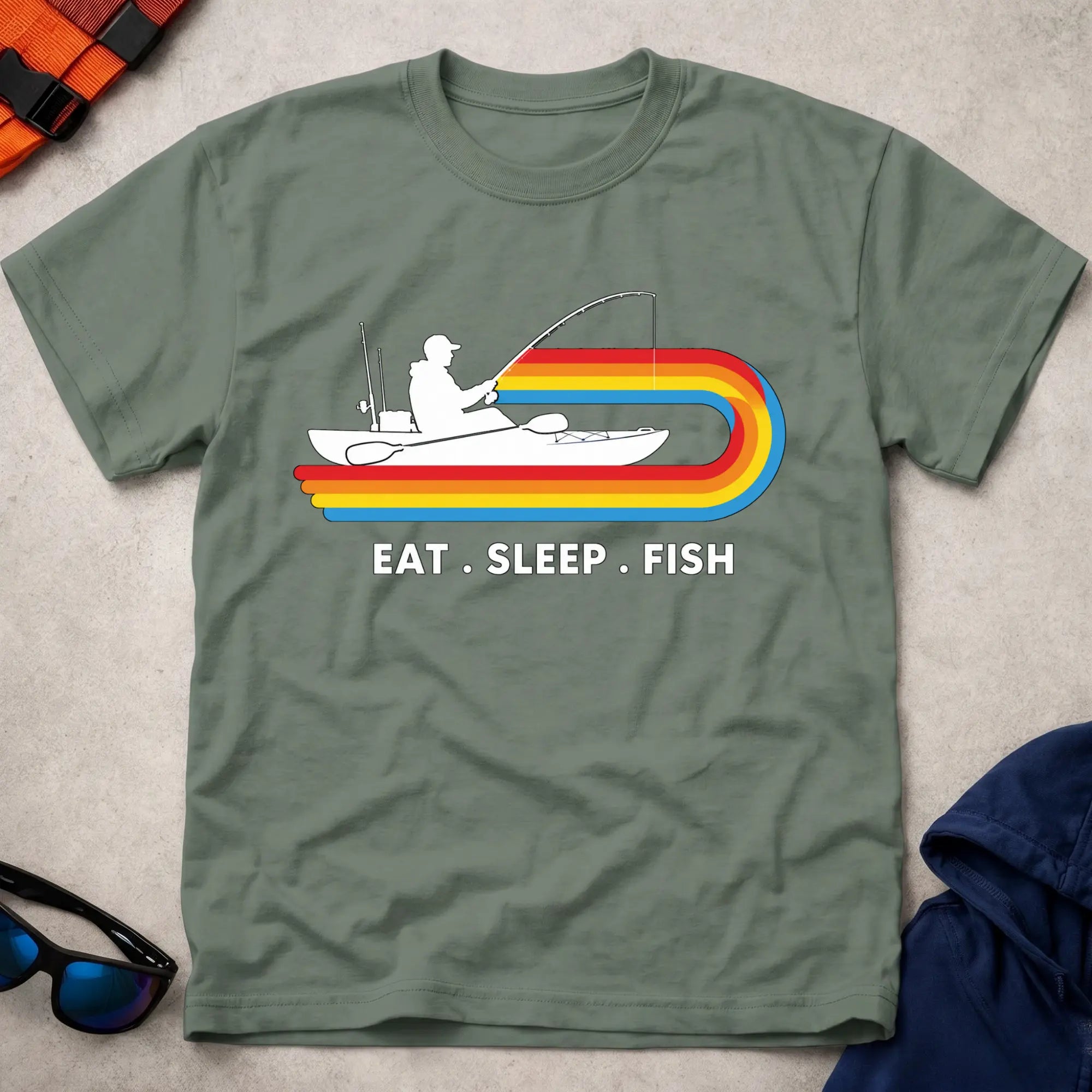 Eat Sleep Fish T-Shirt 