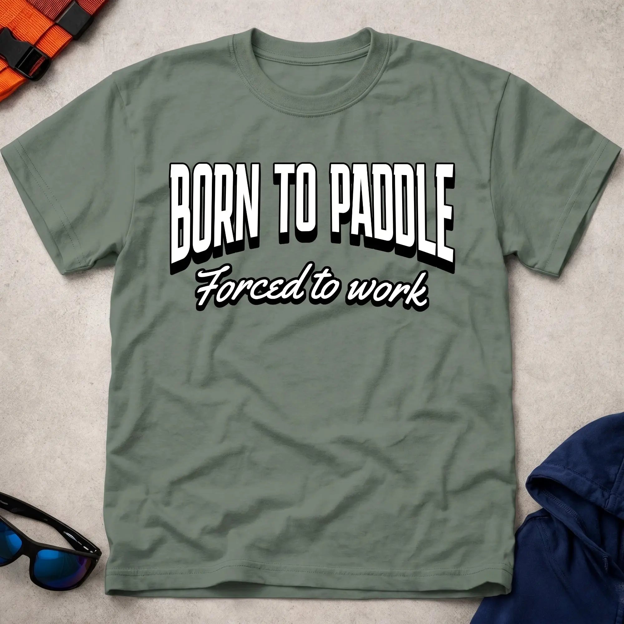 Born To Paddle Tee
