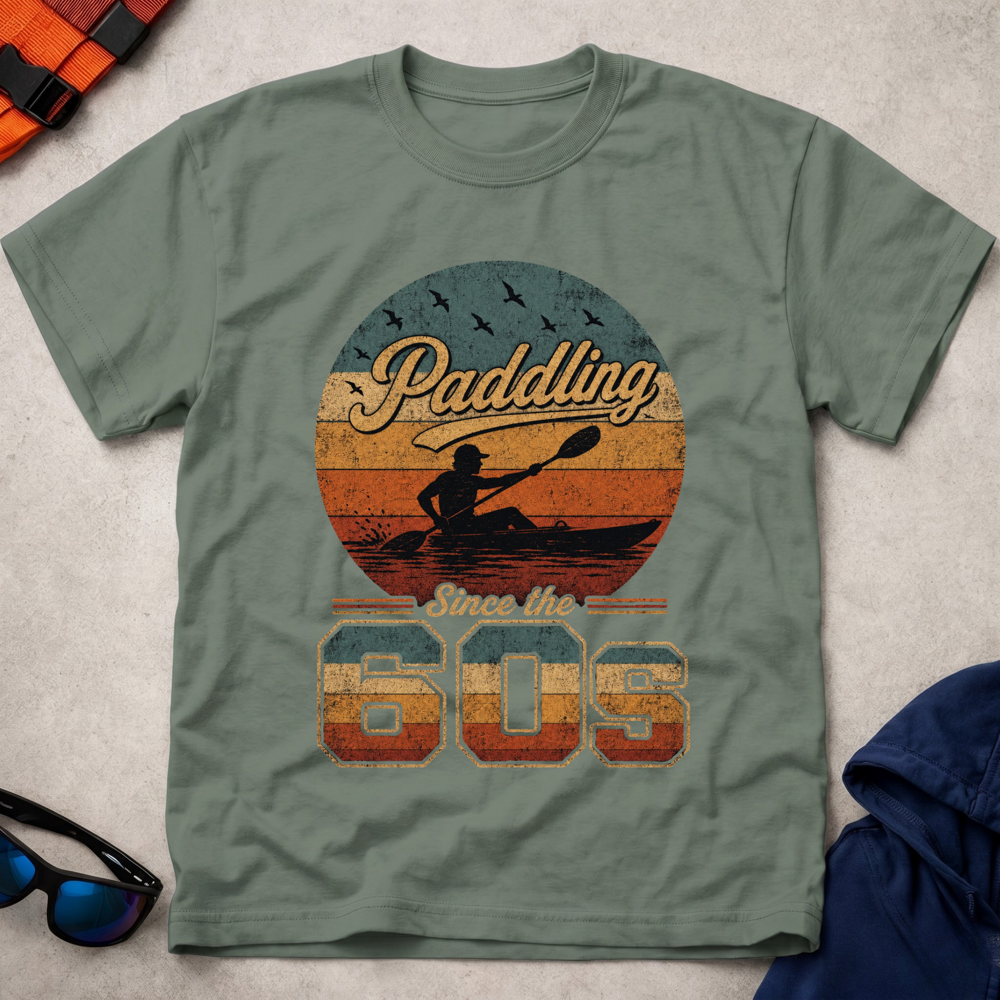 Paddling Since The 60s T-shirt 