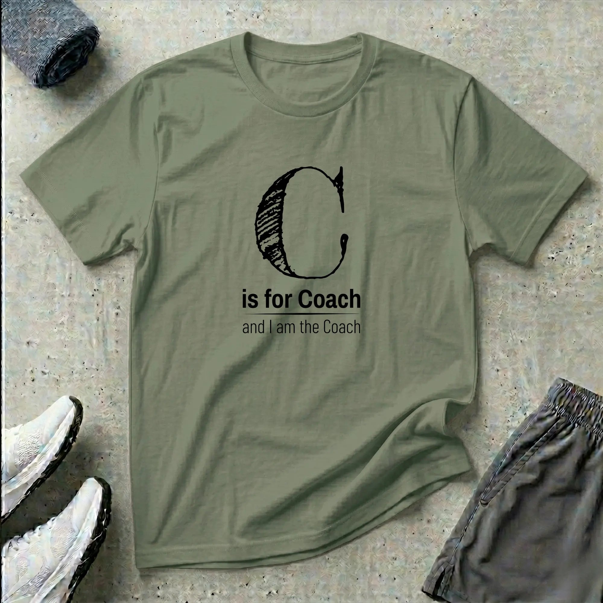 C is for Coach. Instructor T-Shirt Printify