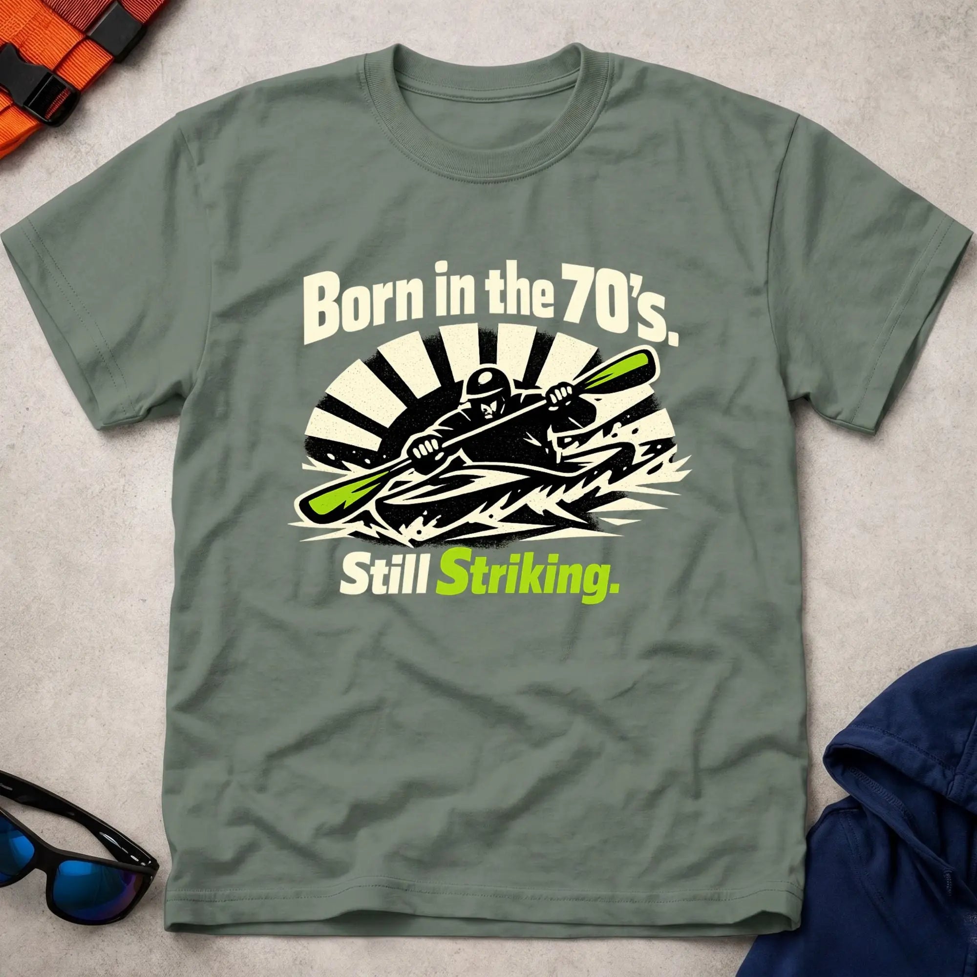 Strike. Born In The 70s Tee 
