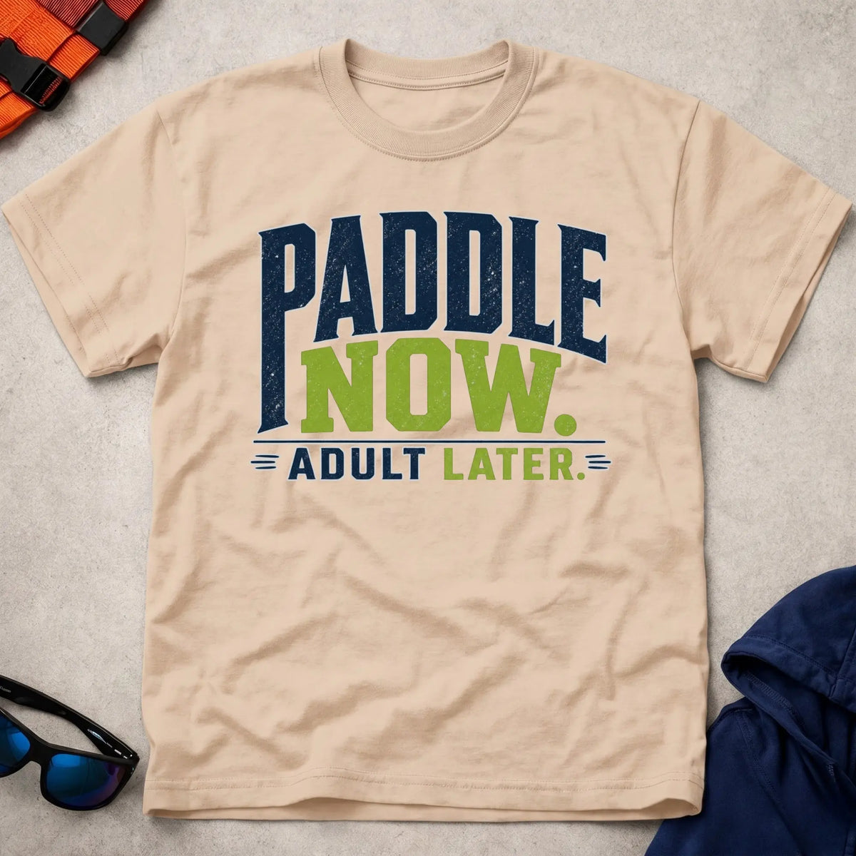 Natural Paddle Now t-shirt – Vector Paddle