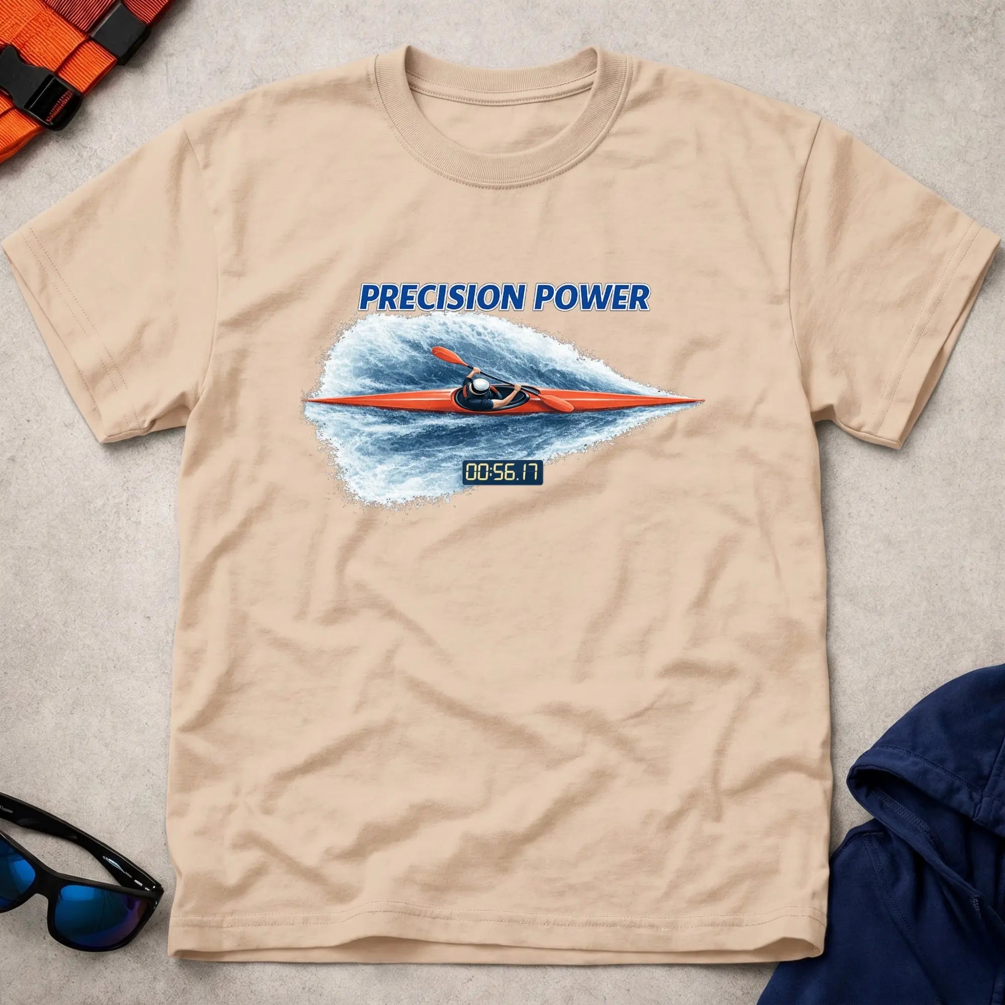 Natural Precision Power Apex tee for kayak sprint paddlers
