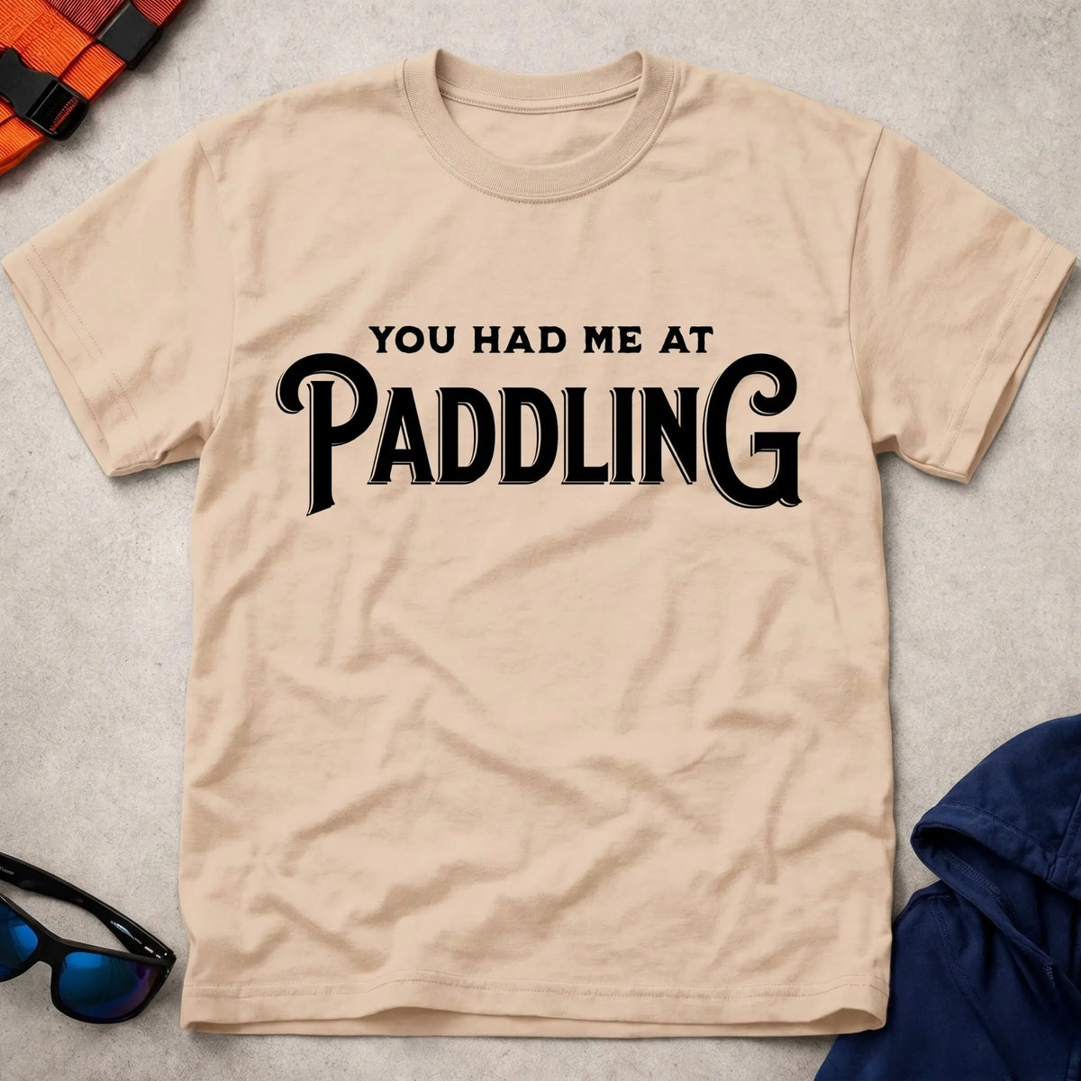 Natural You Had Me At Paddling t-shirt – Vector Paddle