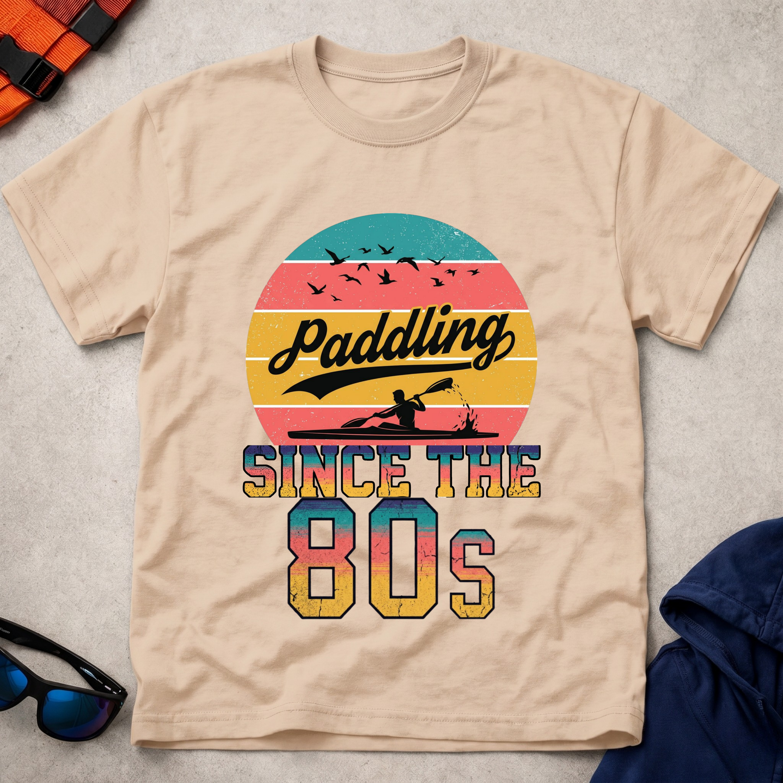 Paddling Since The 80s T-shirt 