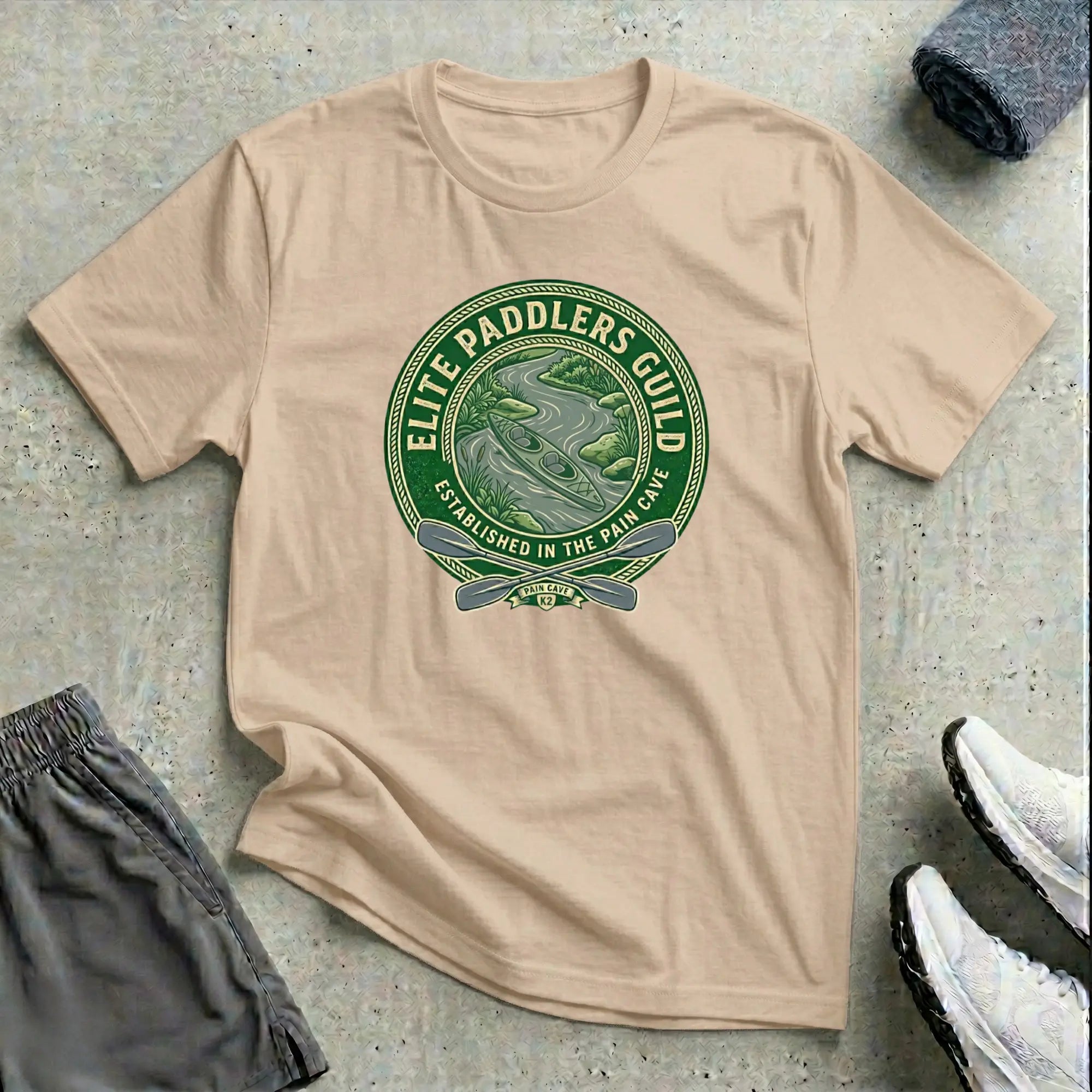Elite Paddlers Guild. K2 Kayak T-Shirt Printify