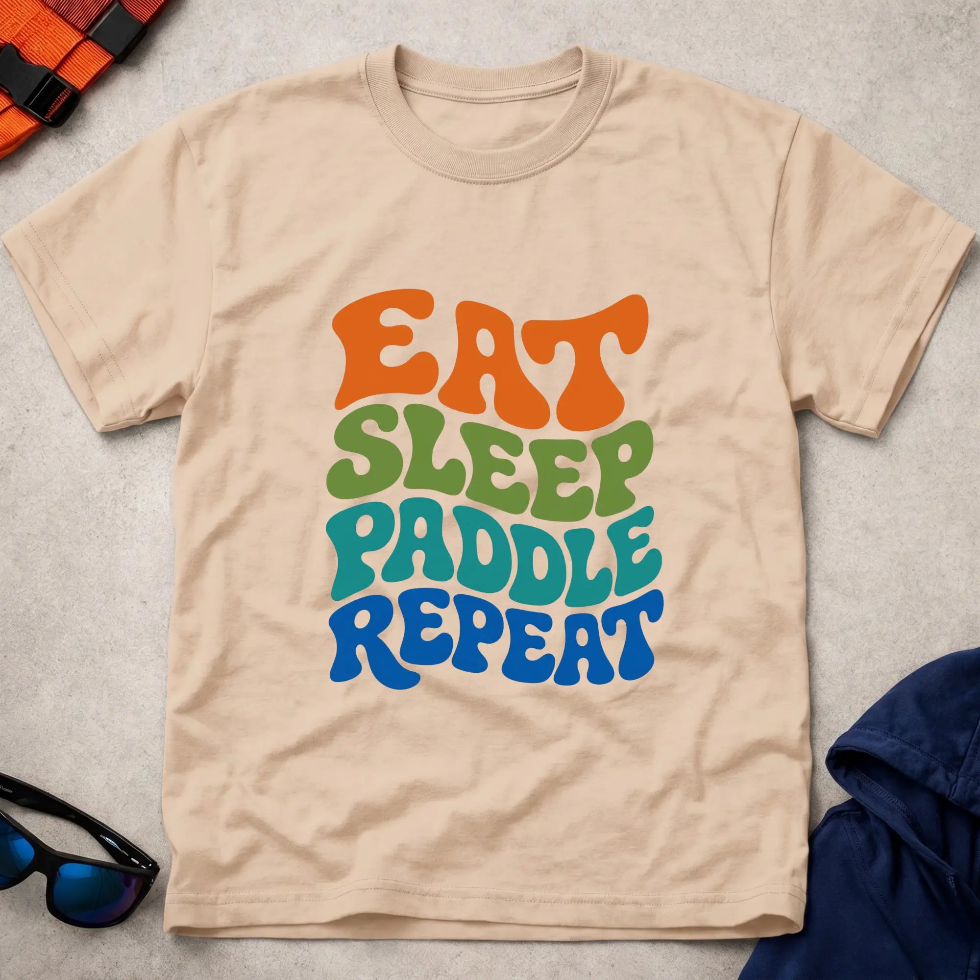 Eat Sleep Paddle Repeat T-Shirt 
