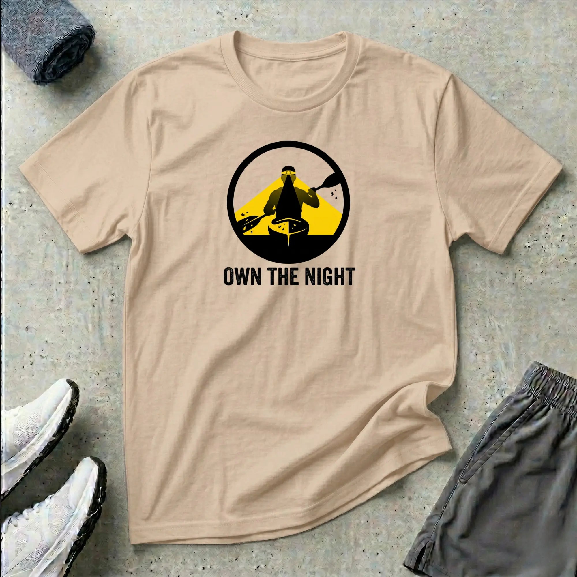 Own The Night. Kayak T-Shirt Printify