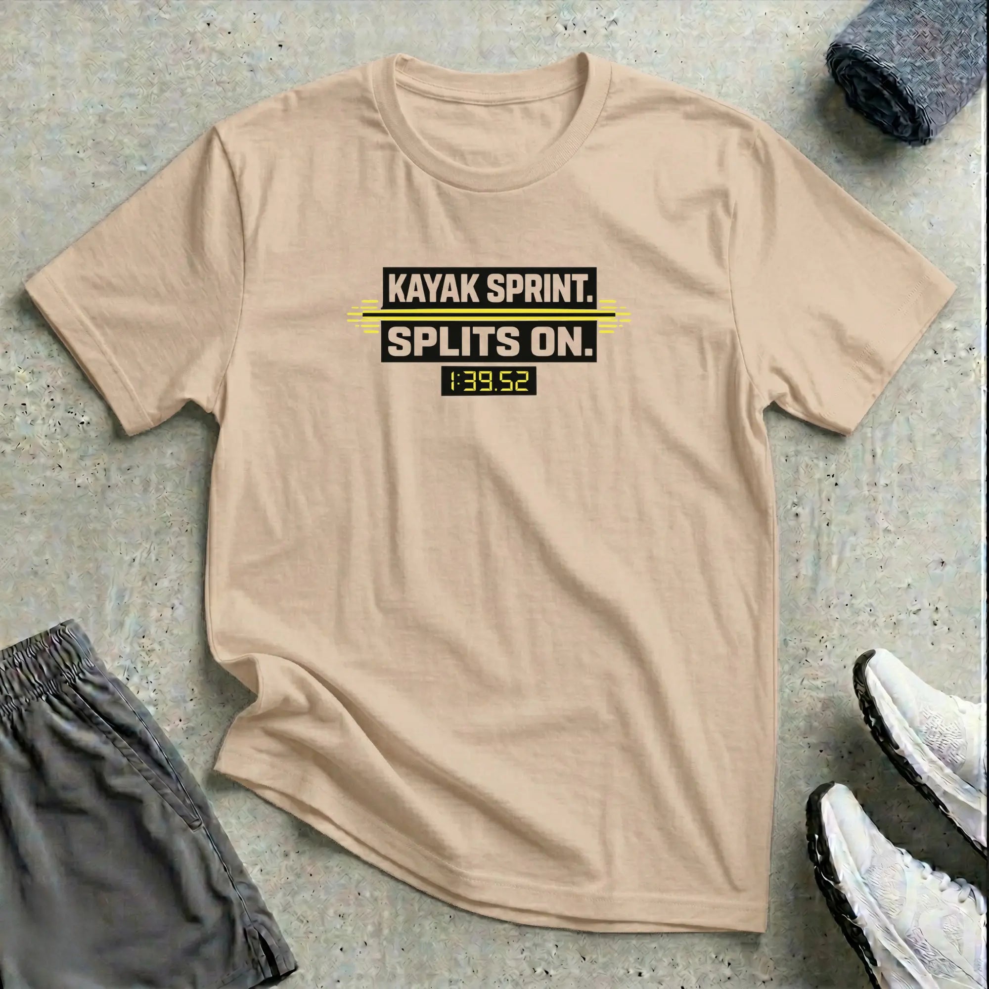 Kayak Sprint - Splits On. T-Shirt Printify