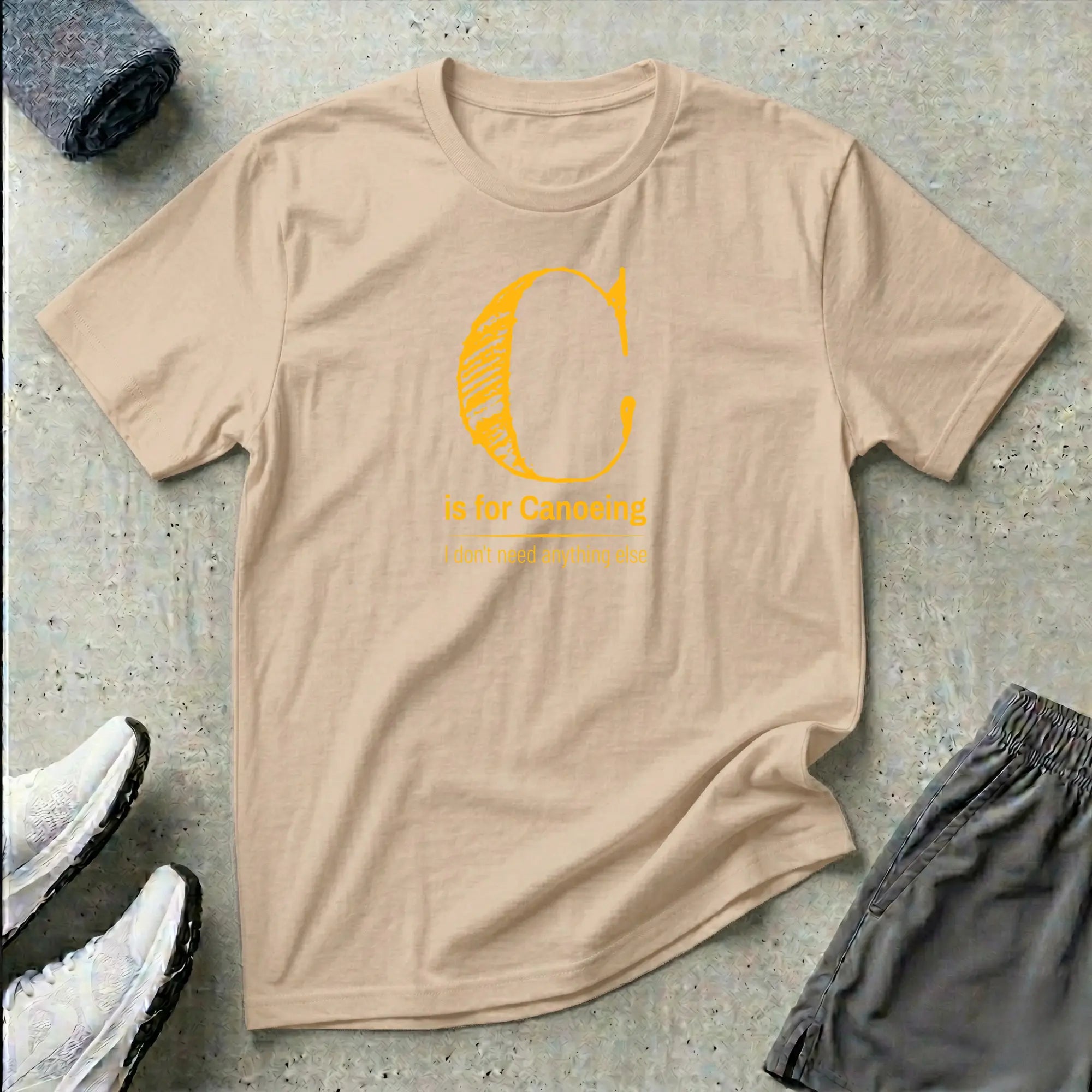 C is for Canoeing. Canoe T-Shirt Printify