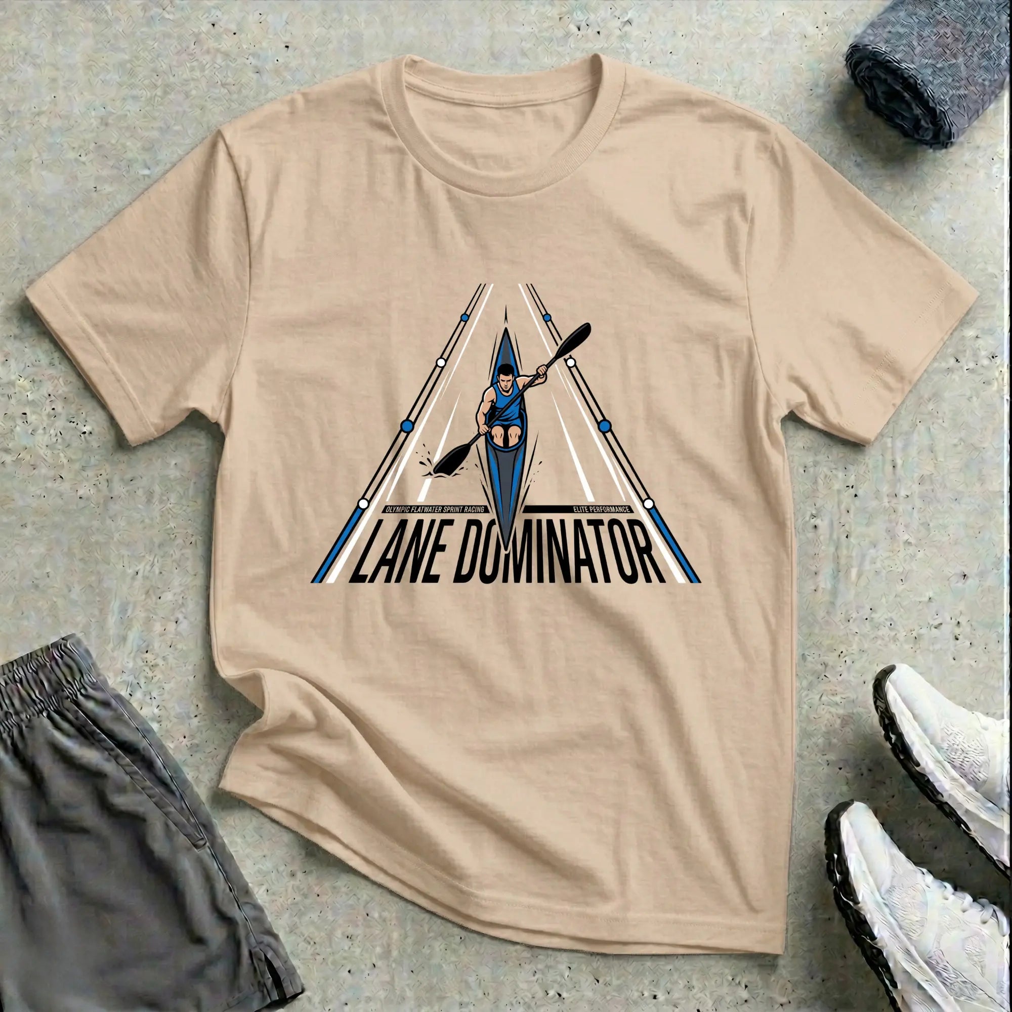 Lane Dominator - Racing T-Shirt Printify