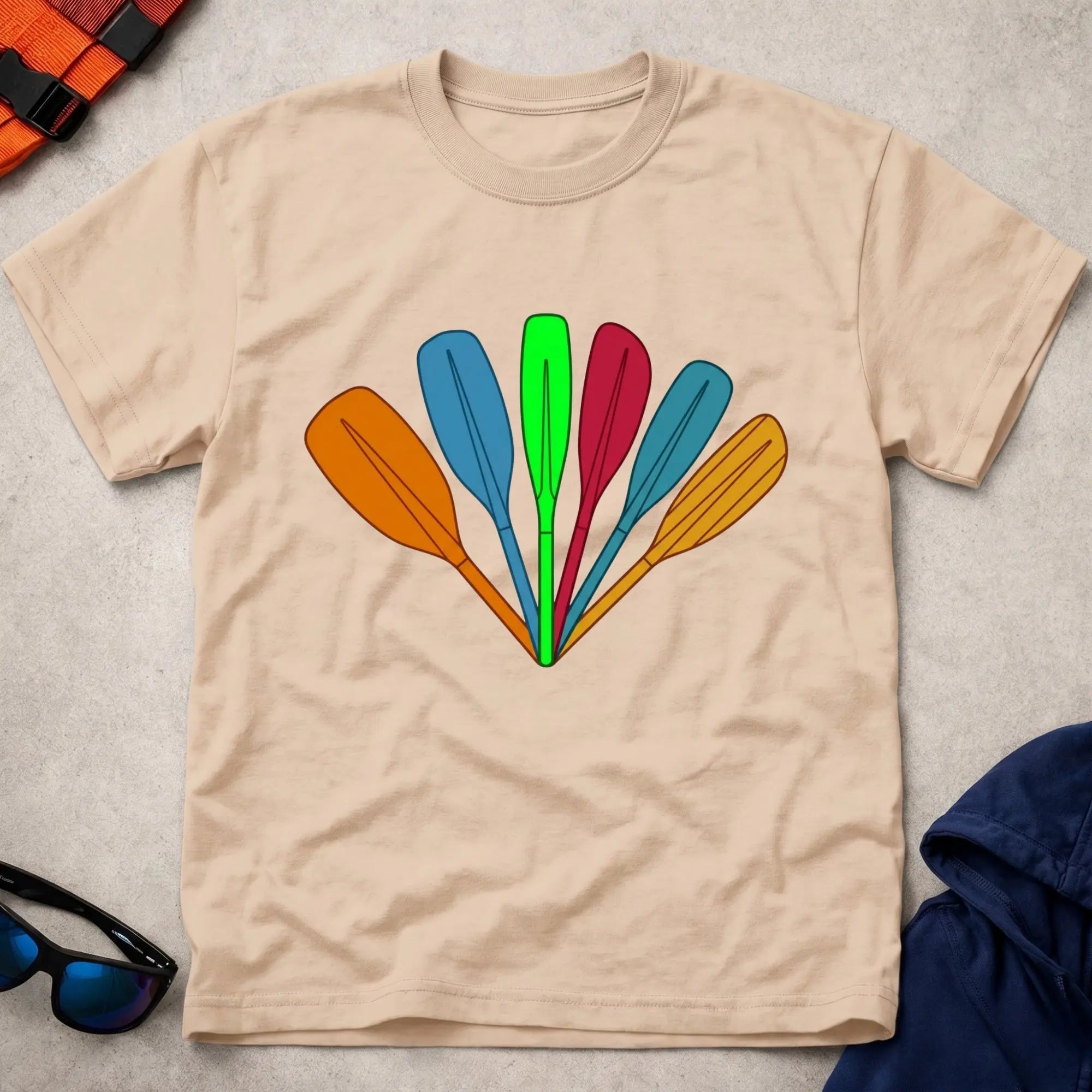 Natural Fan Of Blades t-shirt – Vector Paddle