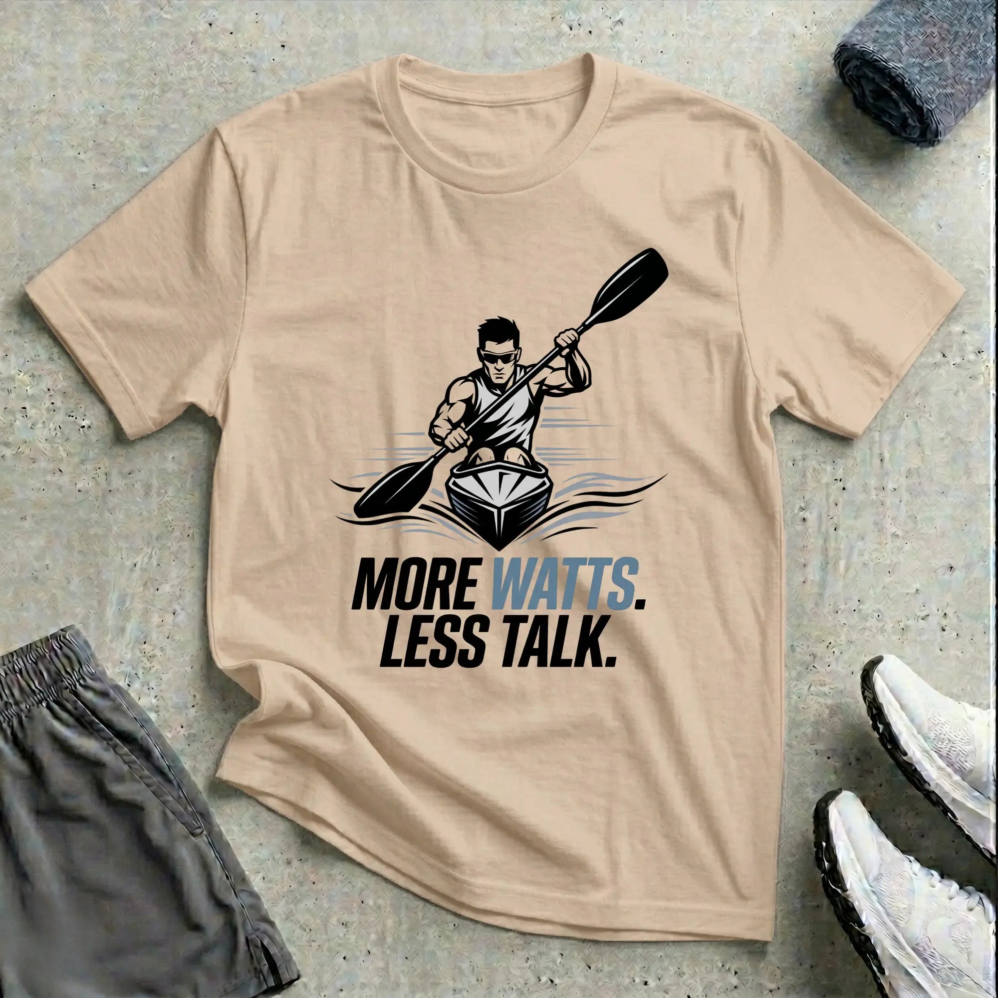 More watts - Less Talk. Racing T-Shirt Printify