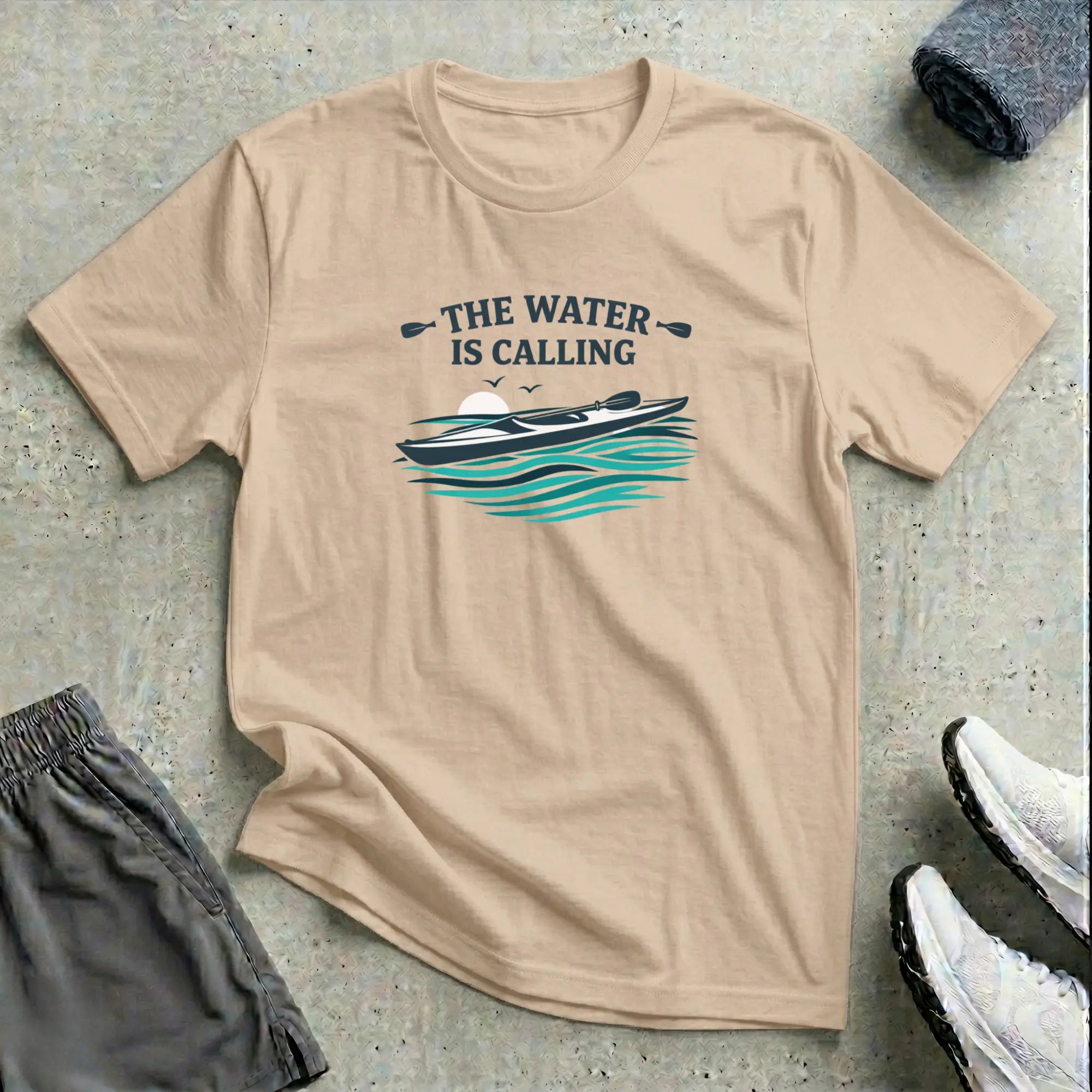 The Water Is Calling T-Shirt - LH Printify