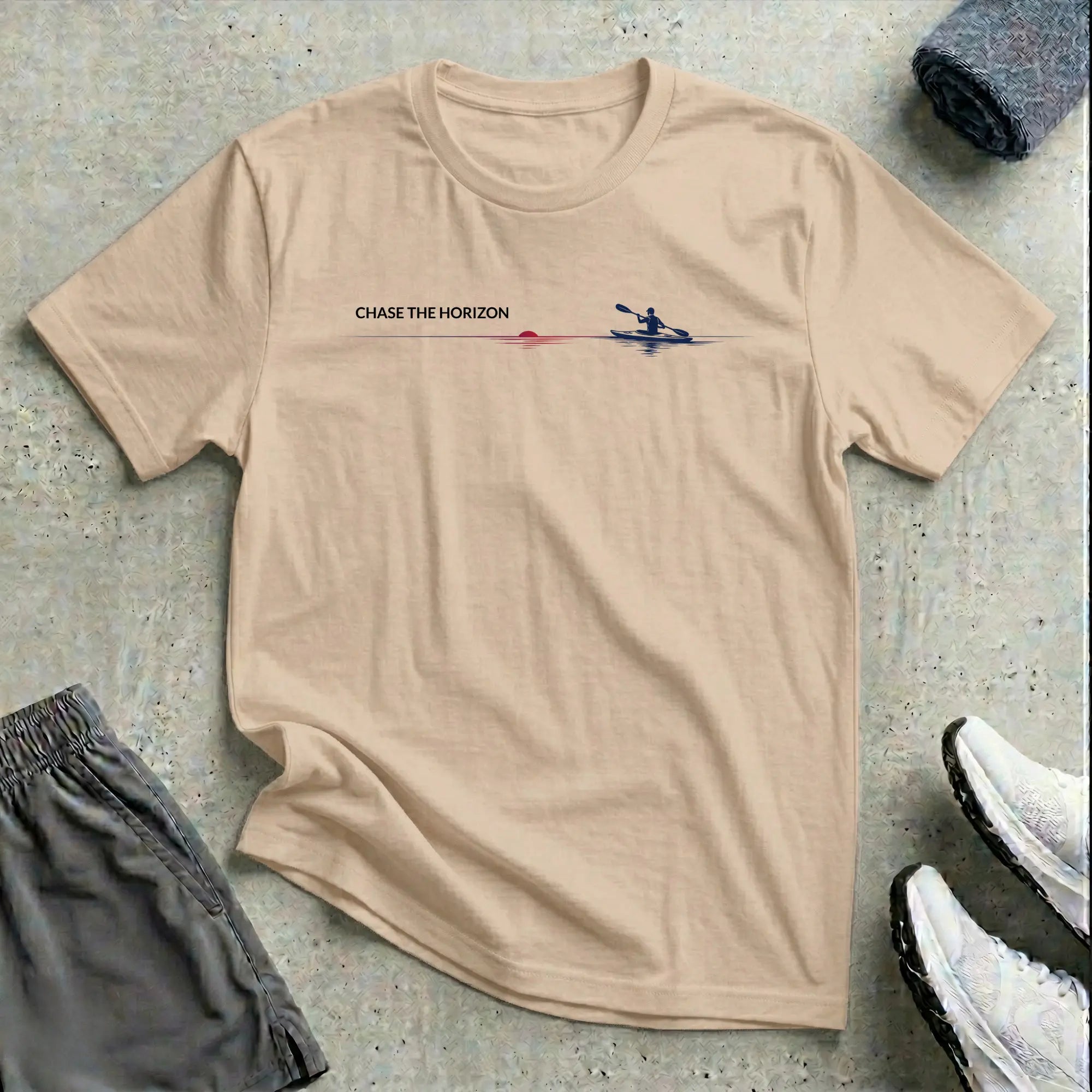Chase The Horizon. Ocean T-Shirt Printify