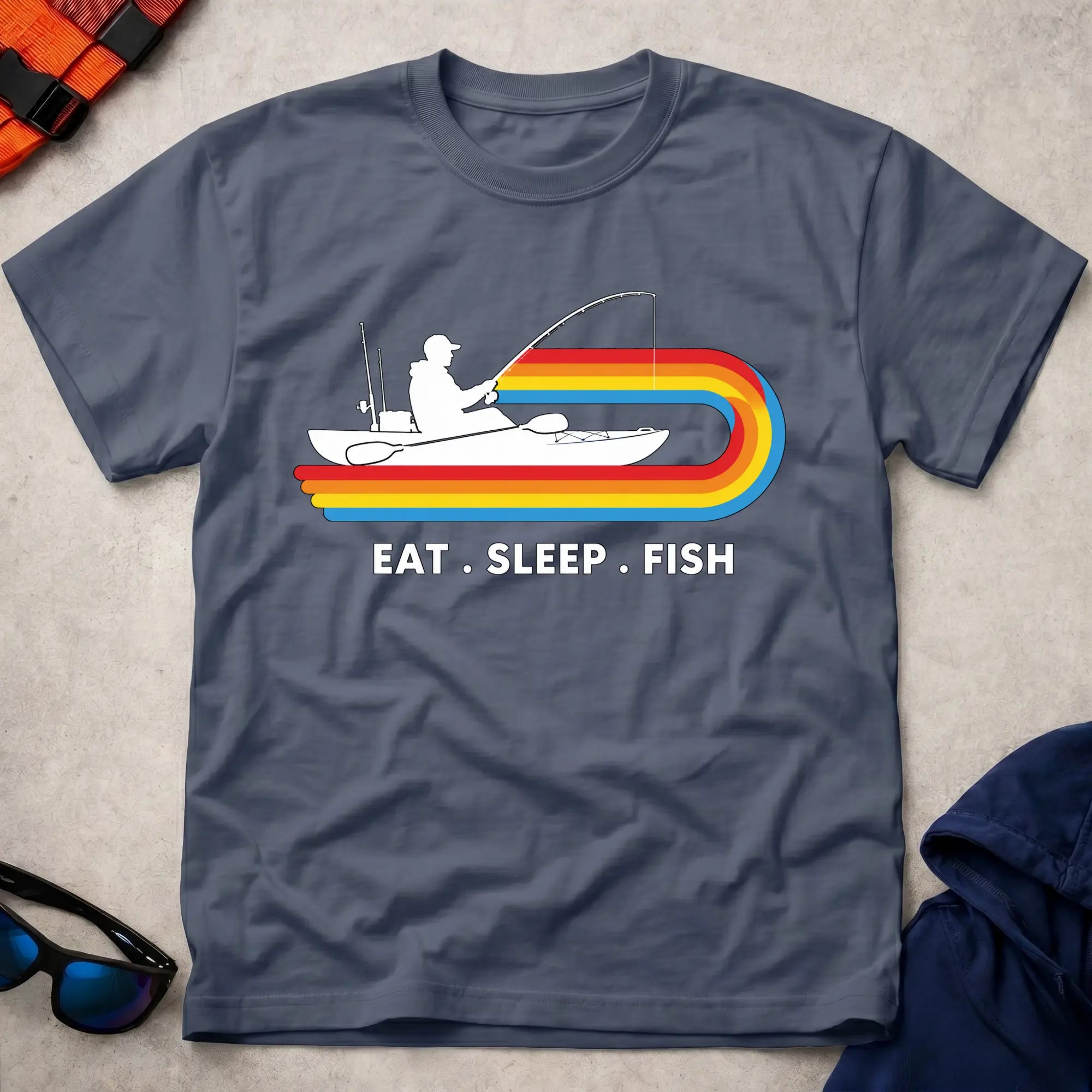 Eat Sleep Fish T-Shirt 