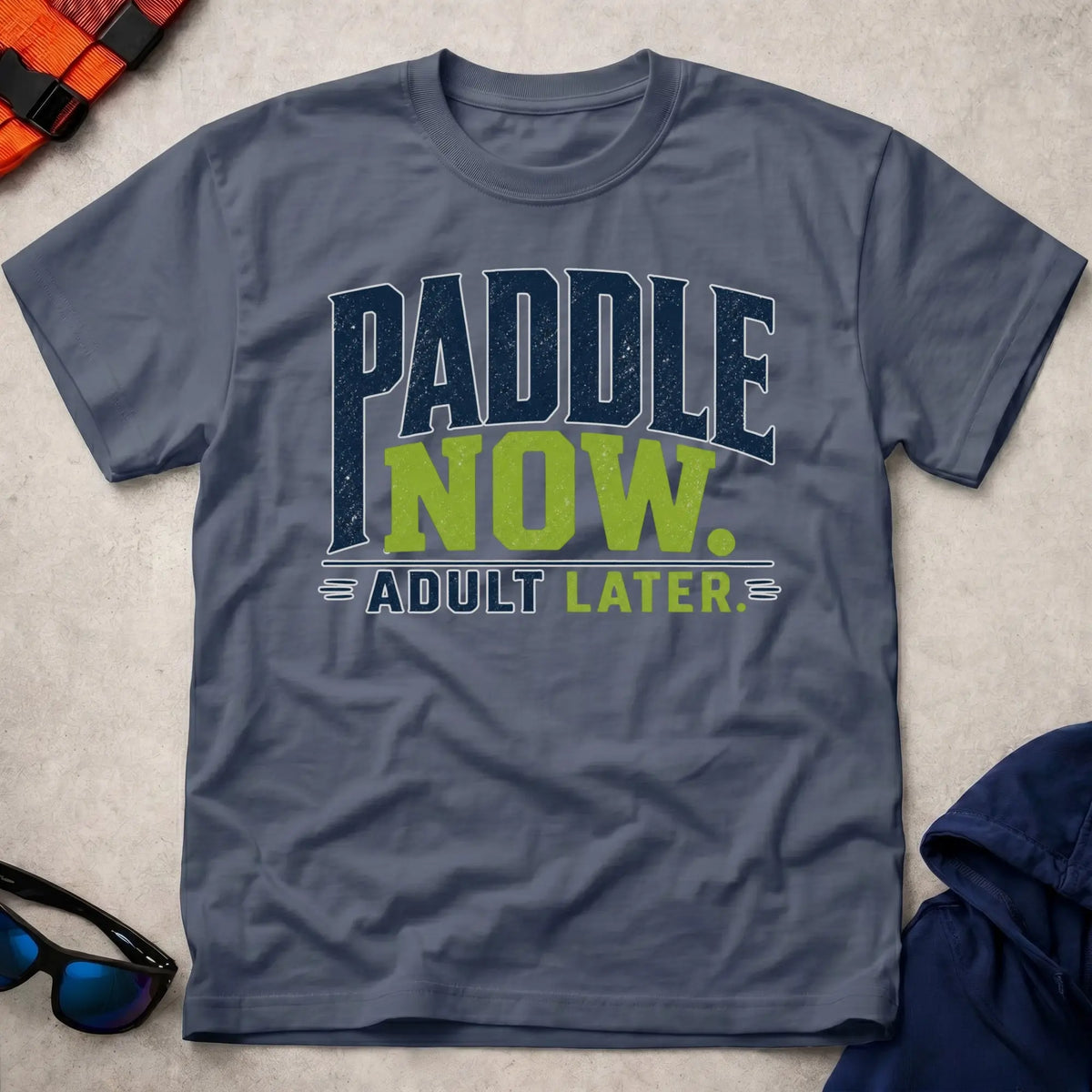Navy Paddle Now t-shirt – Vector Paddle