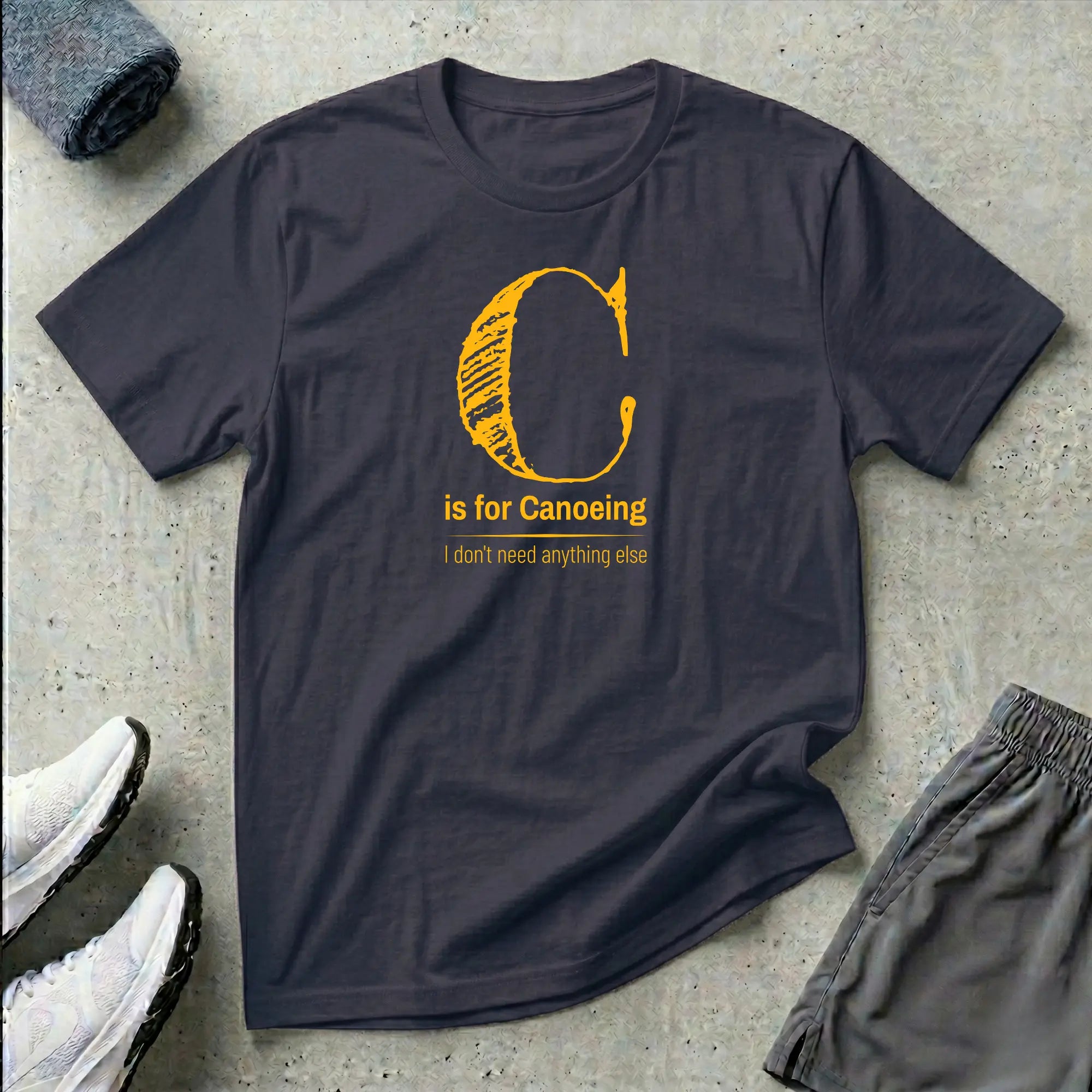 C is for Canoeing. Canoe T-Shirt Printify