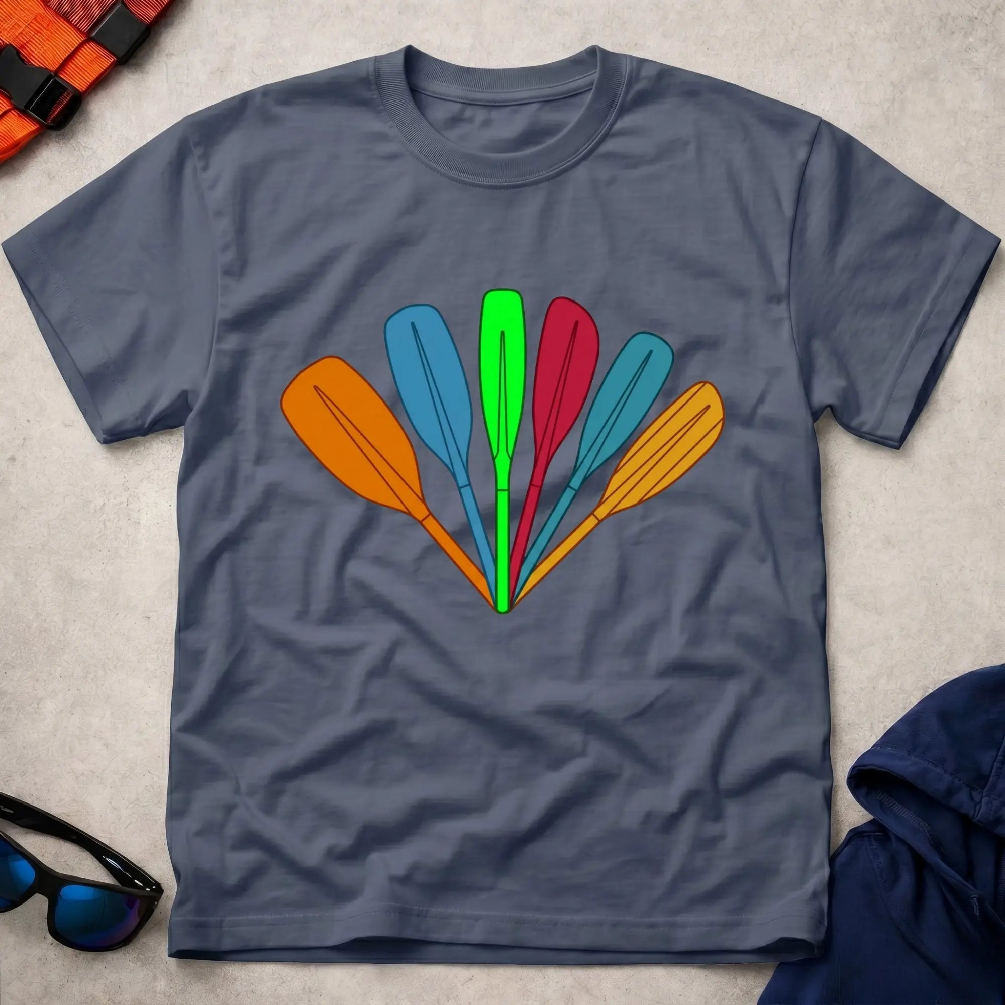 Navy Fan Of Blades t-shirt – Vector Paddle