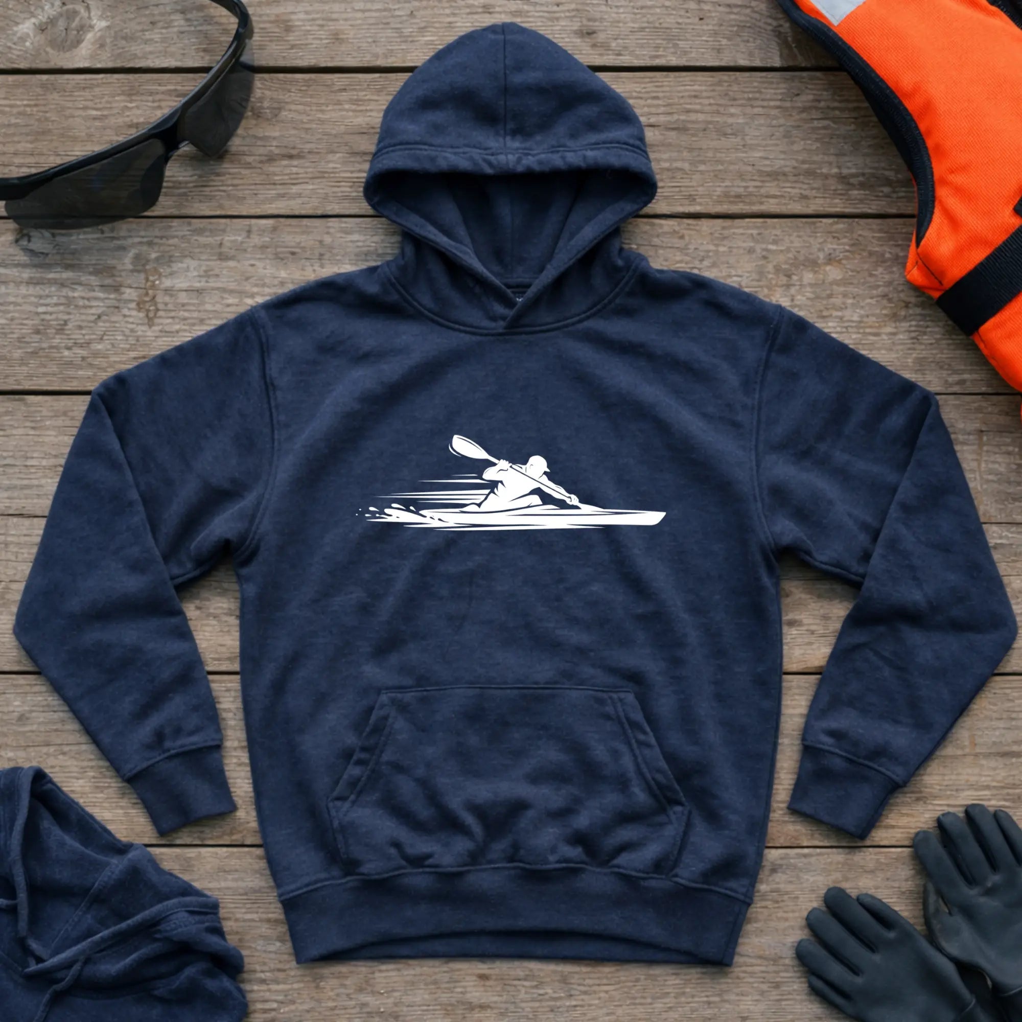 Hoodie - "K1 Kayak Sprint" Printify