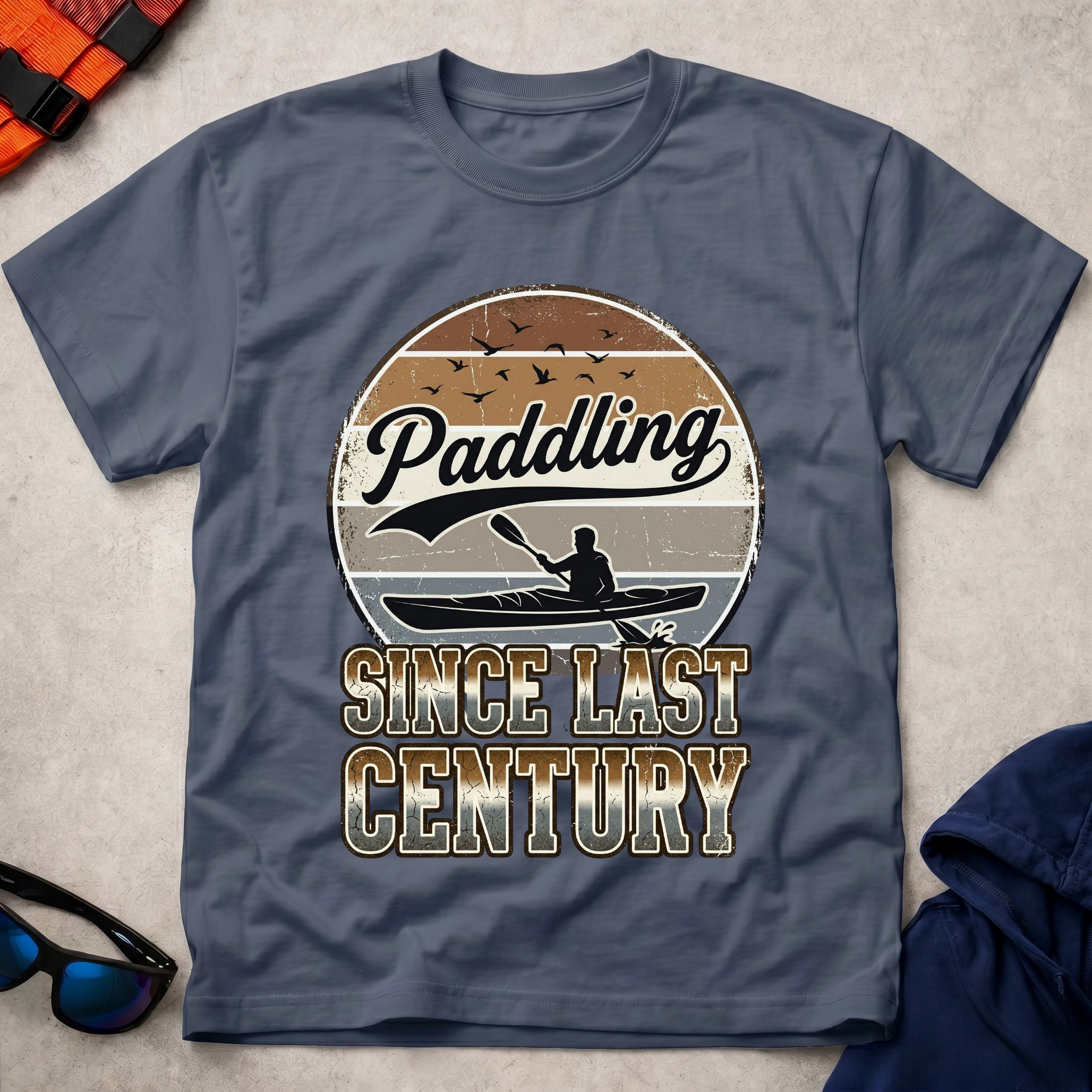Paddling Since Last Century T-shirt 