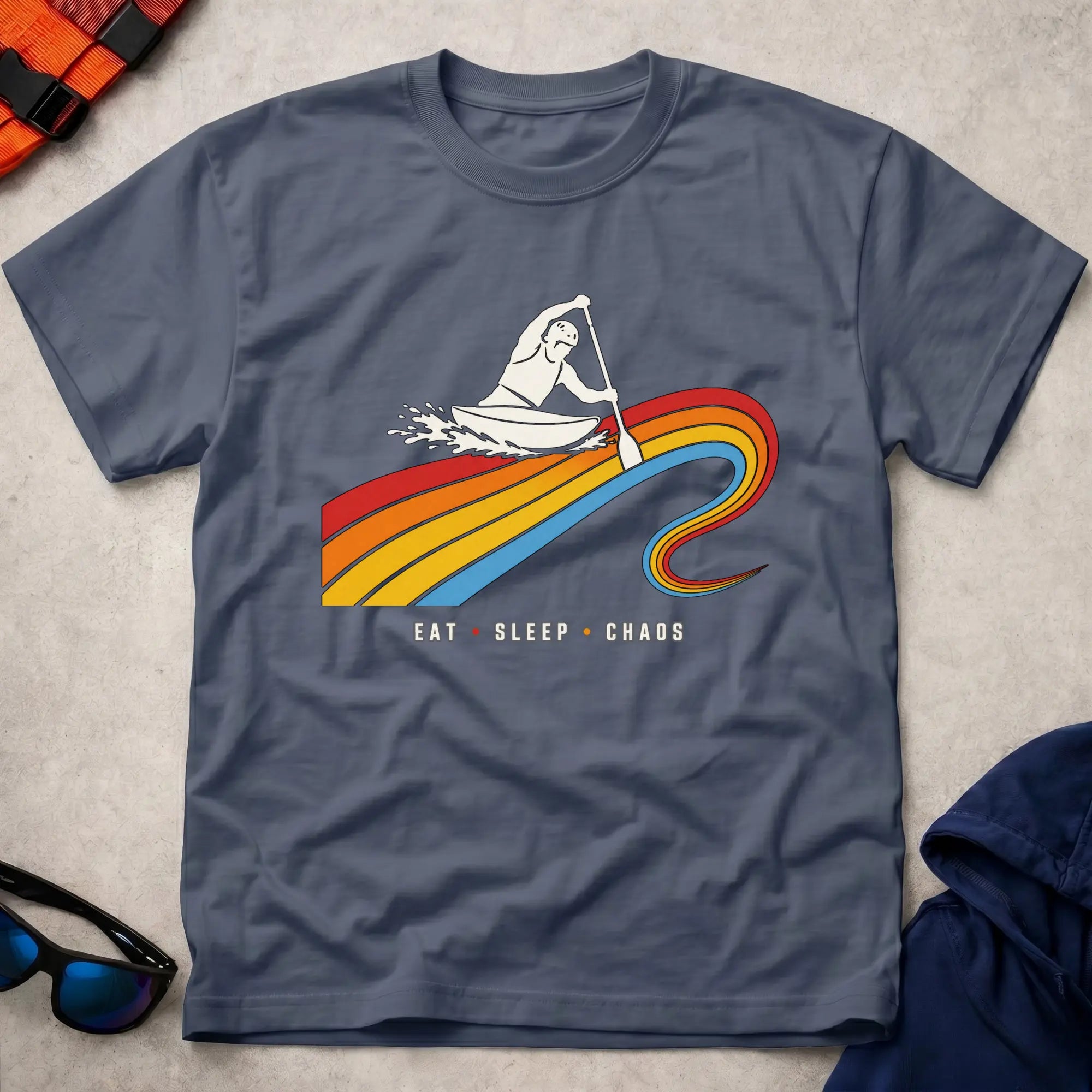 Eat Sleep Canoe Chaos T-Shirt 